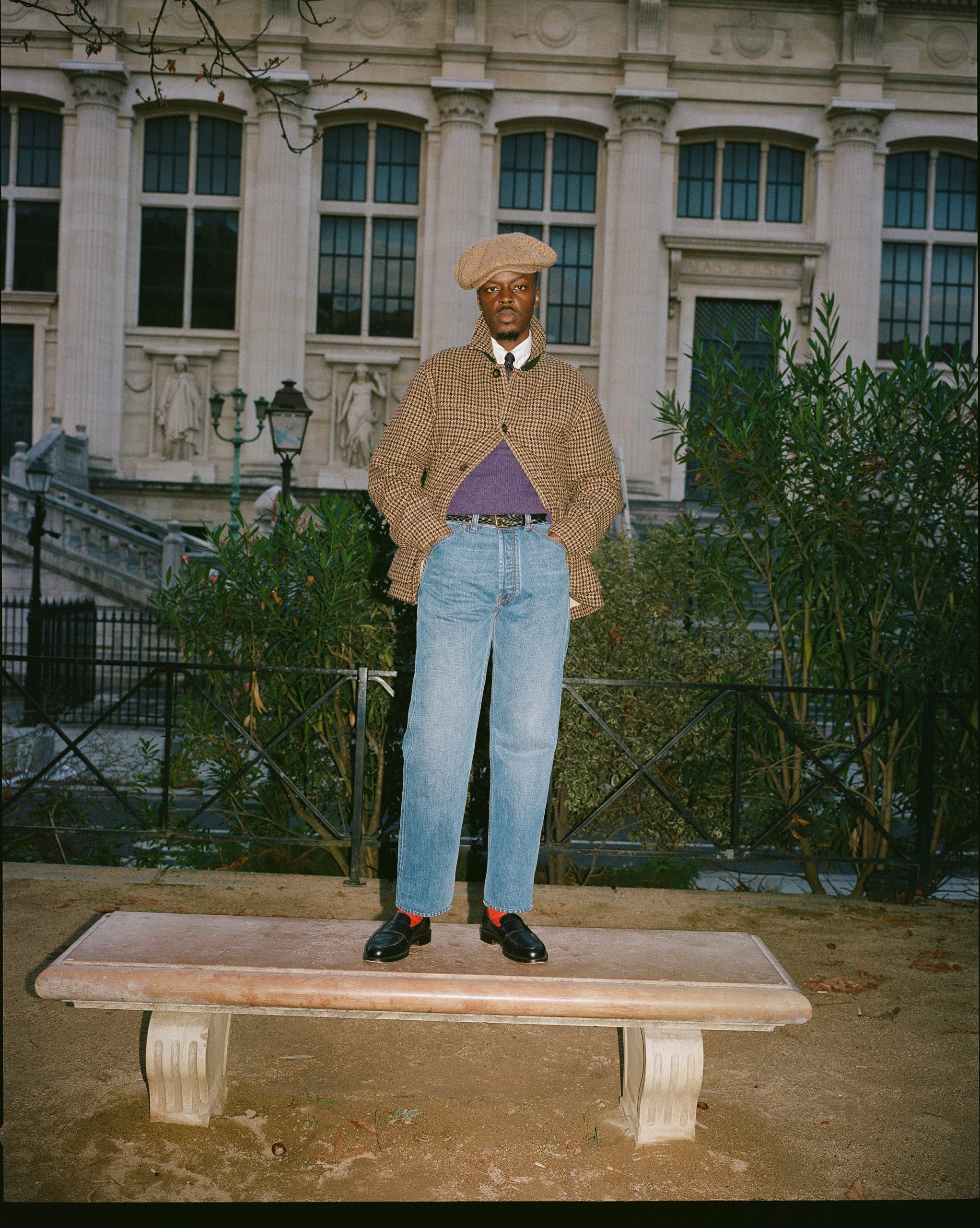 Houndstooth Check Harris Tweed Donkey Jacket - Image 12