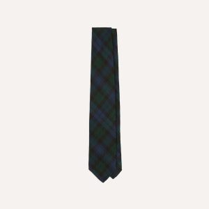 Blackwatch Fine Woven Grenadine Silk Tipped Tie
