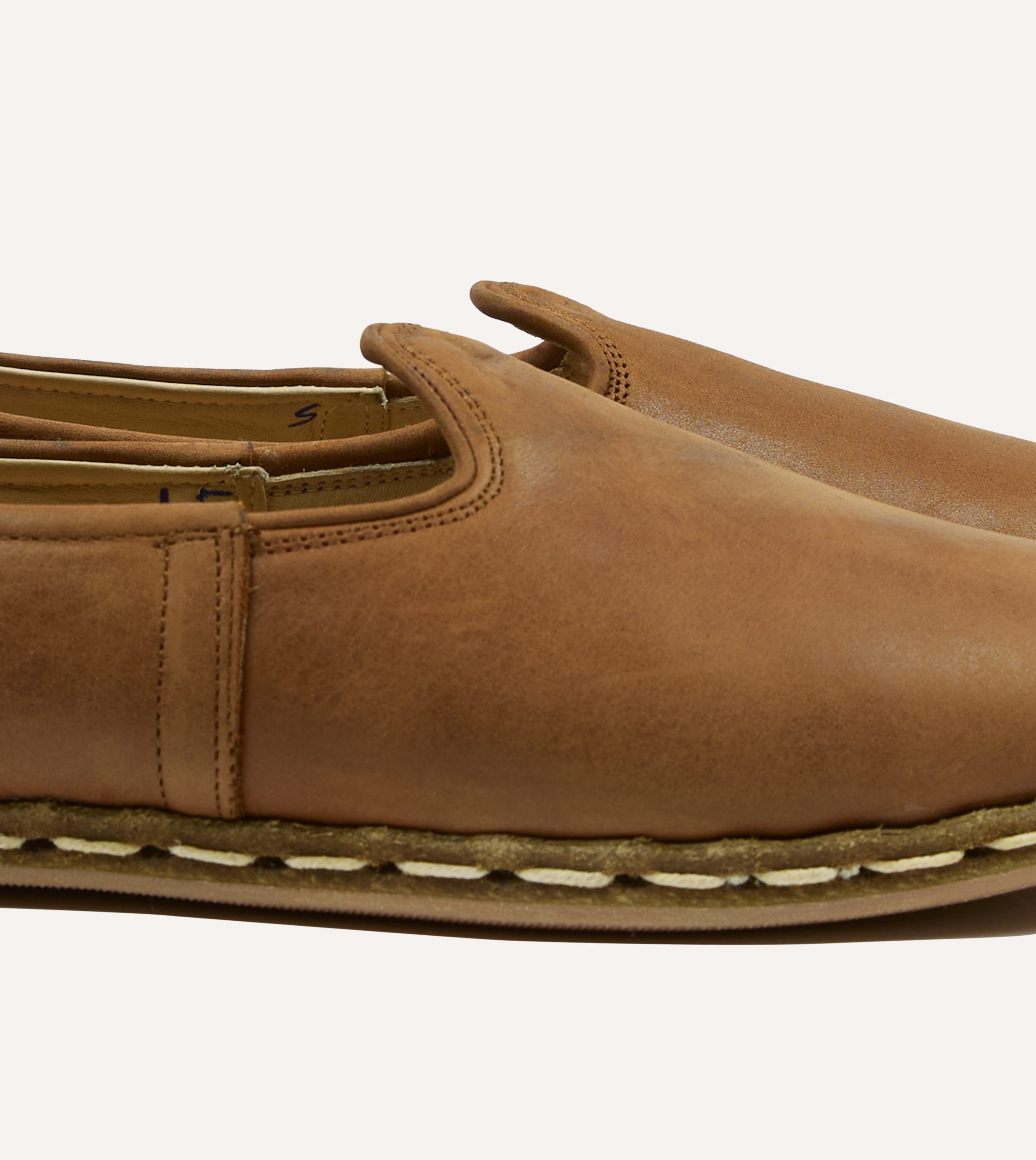 Sabah Fort Worth Brown Leather Shoes - Image 3