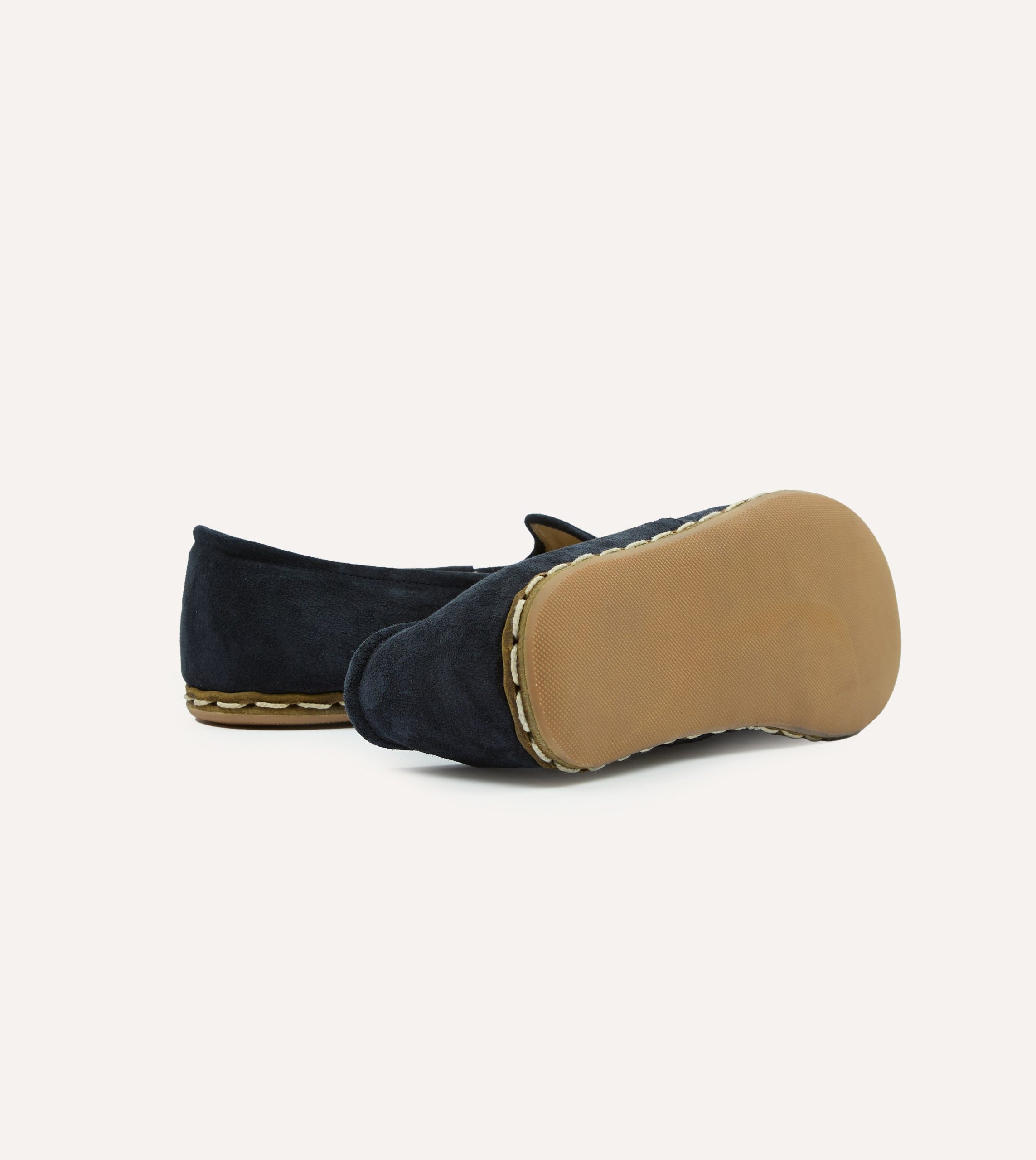Sabah Oxford Navy Suede Shoes - Image 2