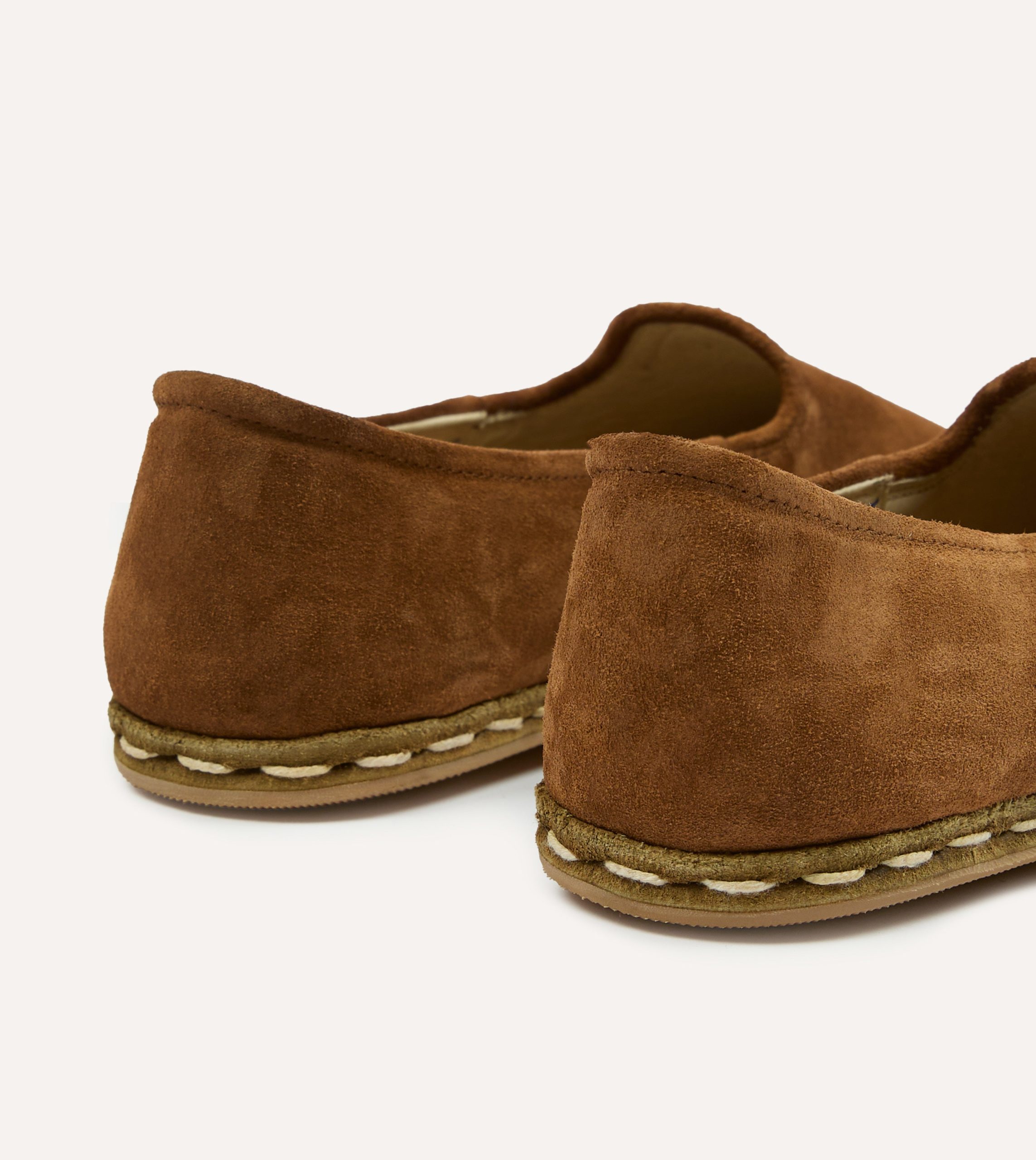 Sabah Como Brown Suede Shoes - Image 5