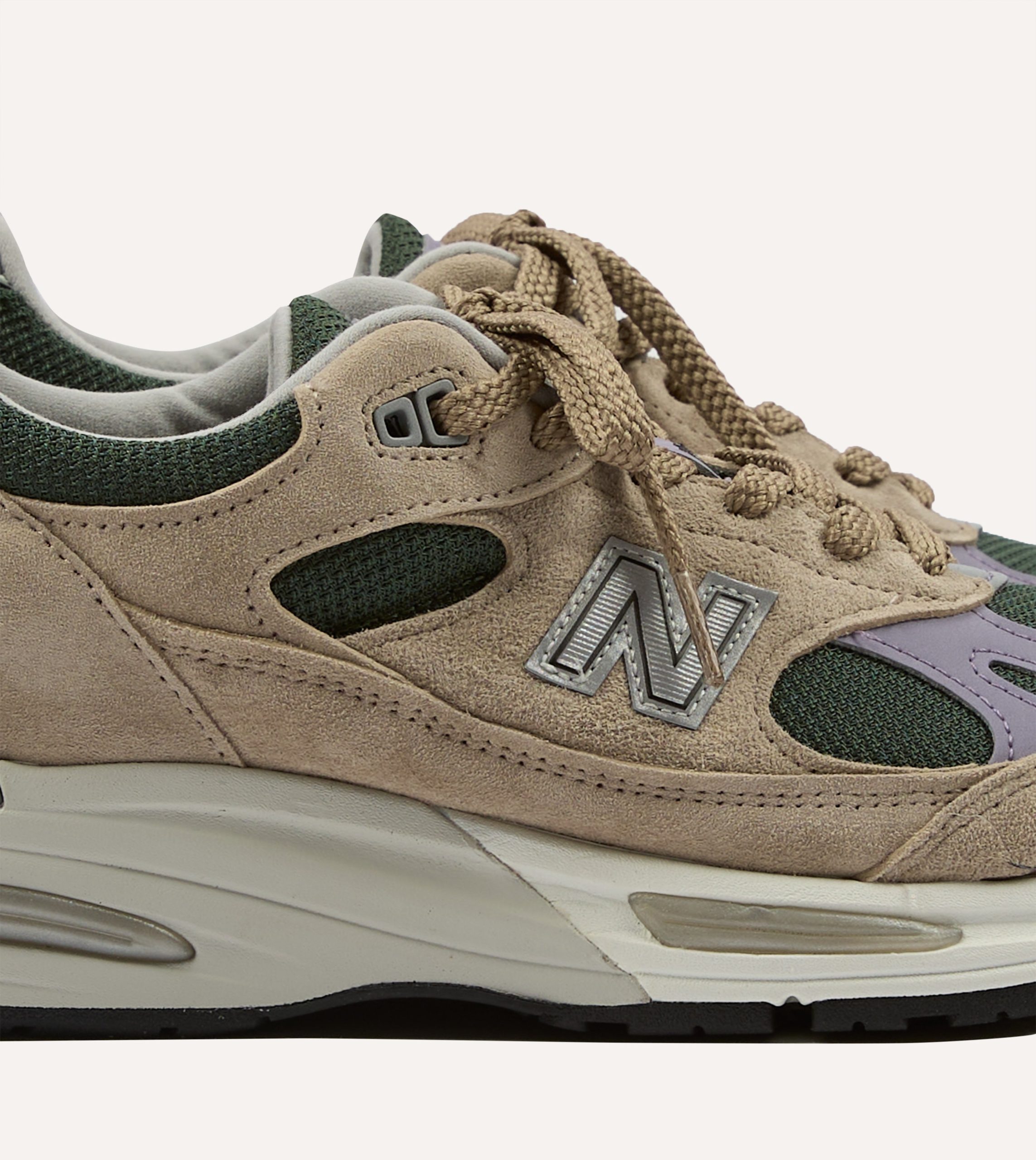 New Balance Tan 'Essentially Offbeat' Made in UK 991v2 Trainers - Image 3