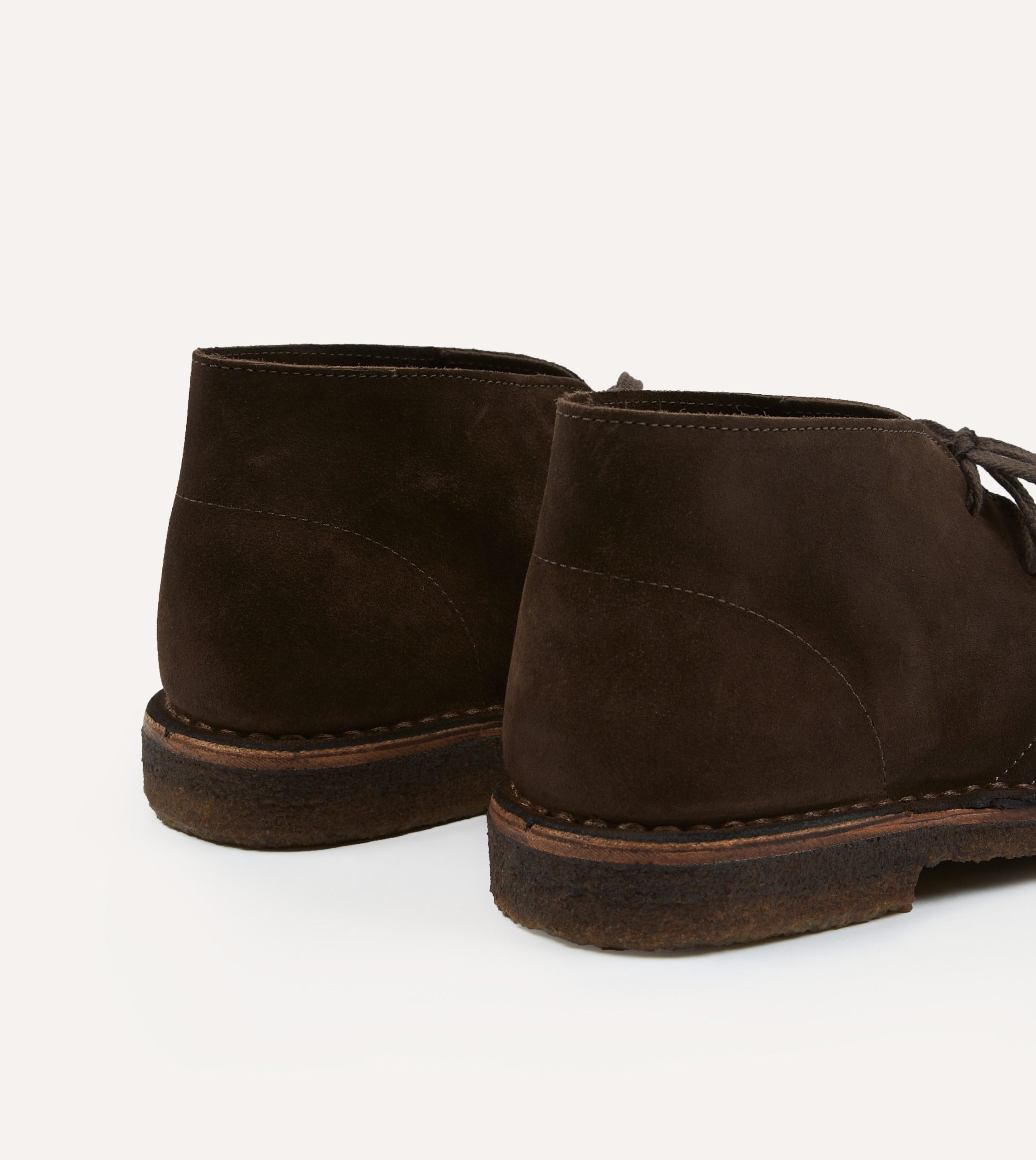 Clifford Desert Boot Dark Brown Suede - Image 5
