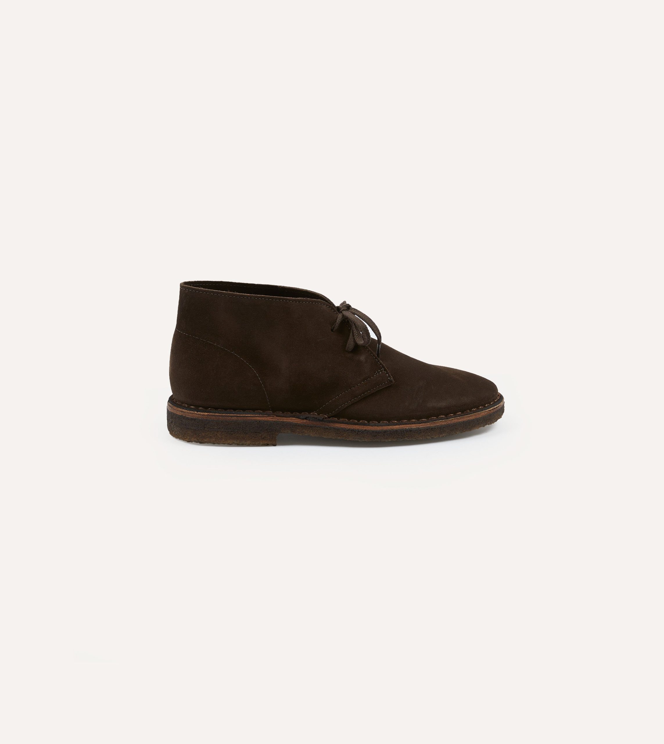 Clifford Desert Boot Dark Brown Suede - Image 6