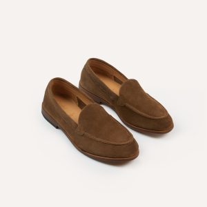 Light Brown Suede Henri Summer Loafer