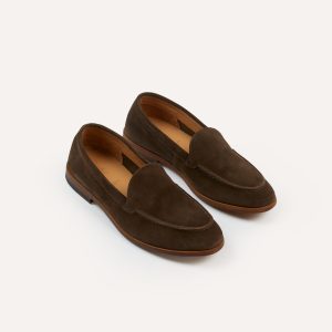 Brown Suede Henri Summer Loafer
