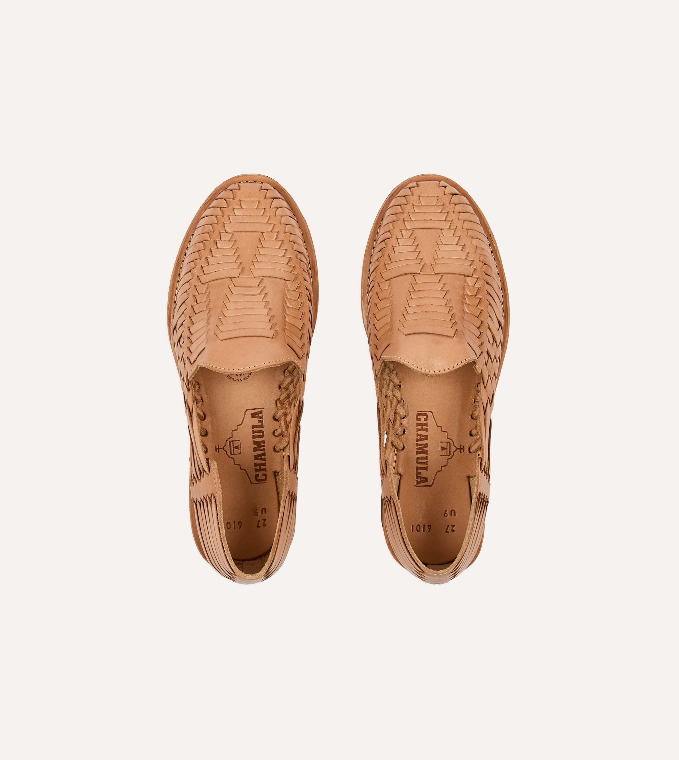 Chamula Tan Cancun Woven Sandal - Image 4