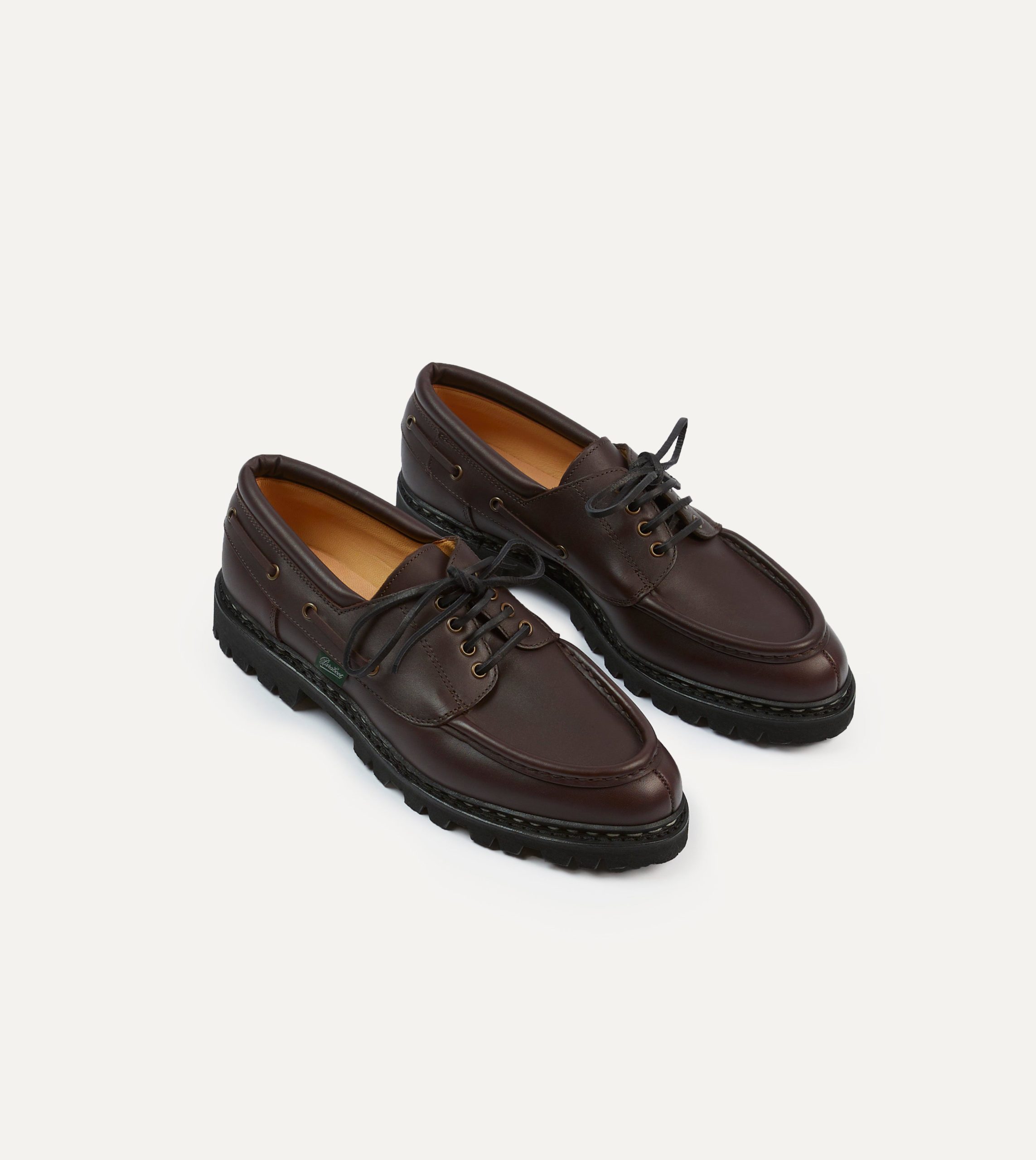 Paraboot Chimey ??b??ne Calf Leather Derby Shoe