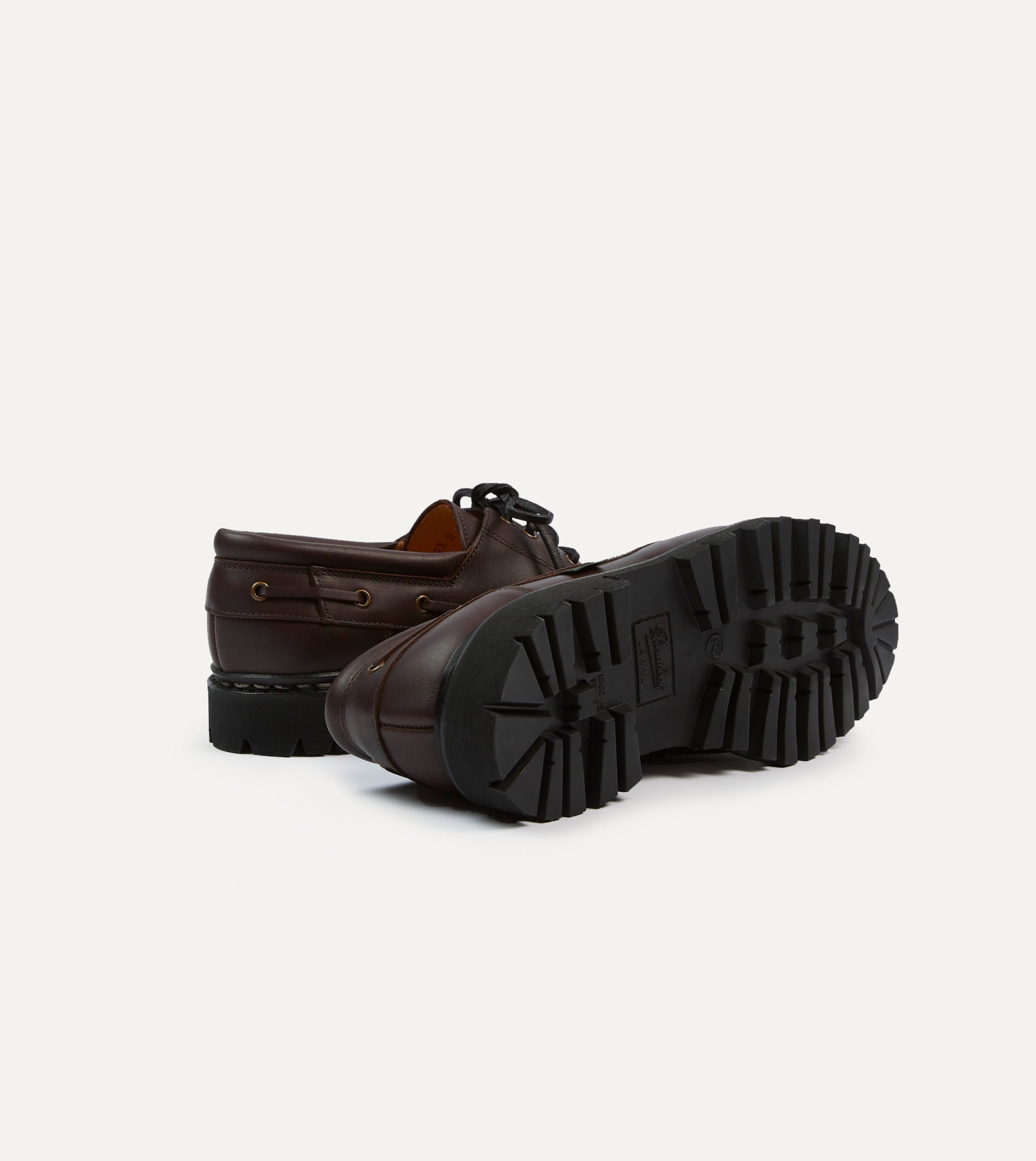Paraboot Chimey ??b??ne Calf Leather Derby Shoe - Image 2