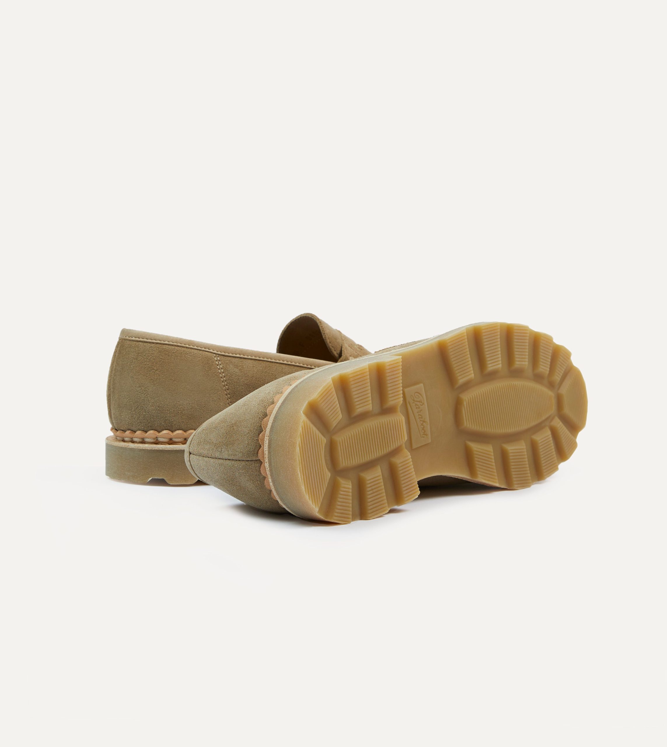Paraboot Nantes Sand Suede Loafer - Image 2