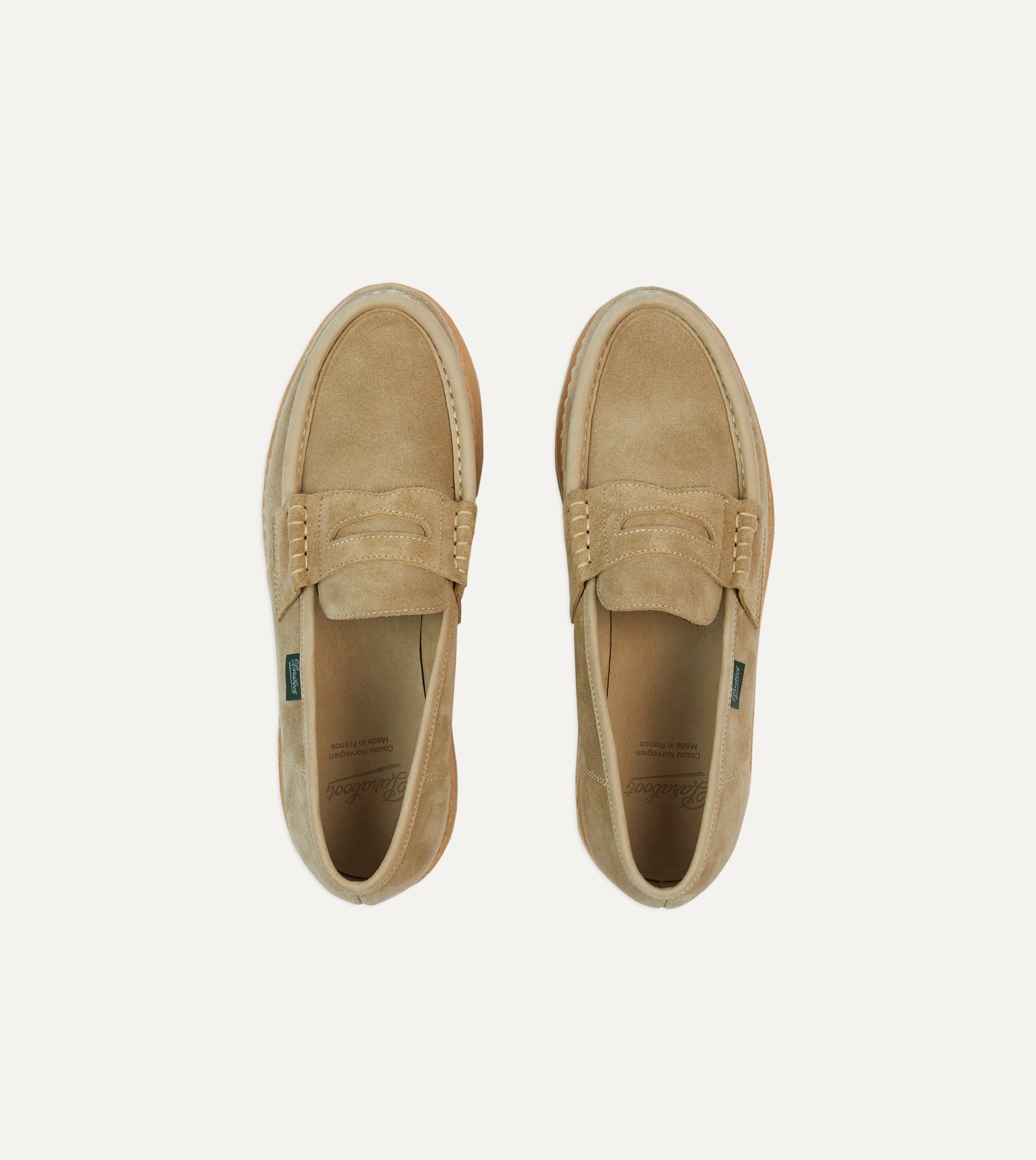 Paraboot Nantes Sand Suede Loafer - Image 4