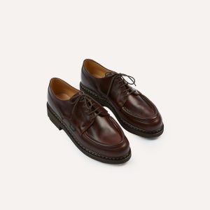 Paraboot Villandry Brown Calf Leather Derby Shoe