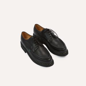 Paraboot Villandry Noir Calf Leather Derby Shoe