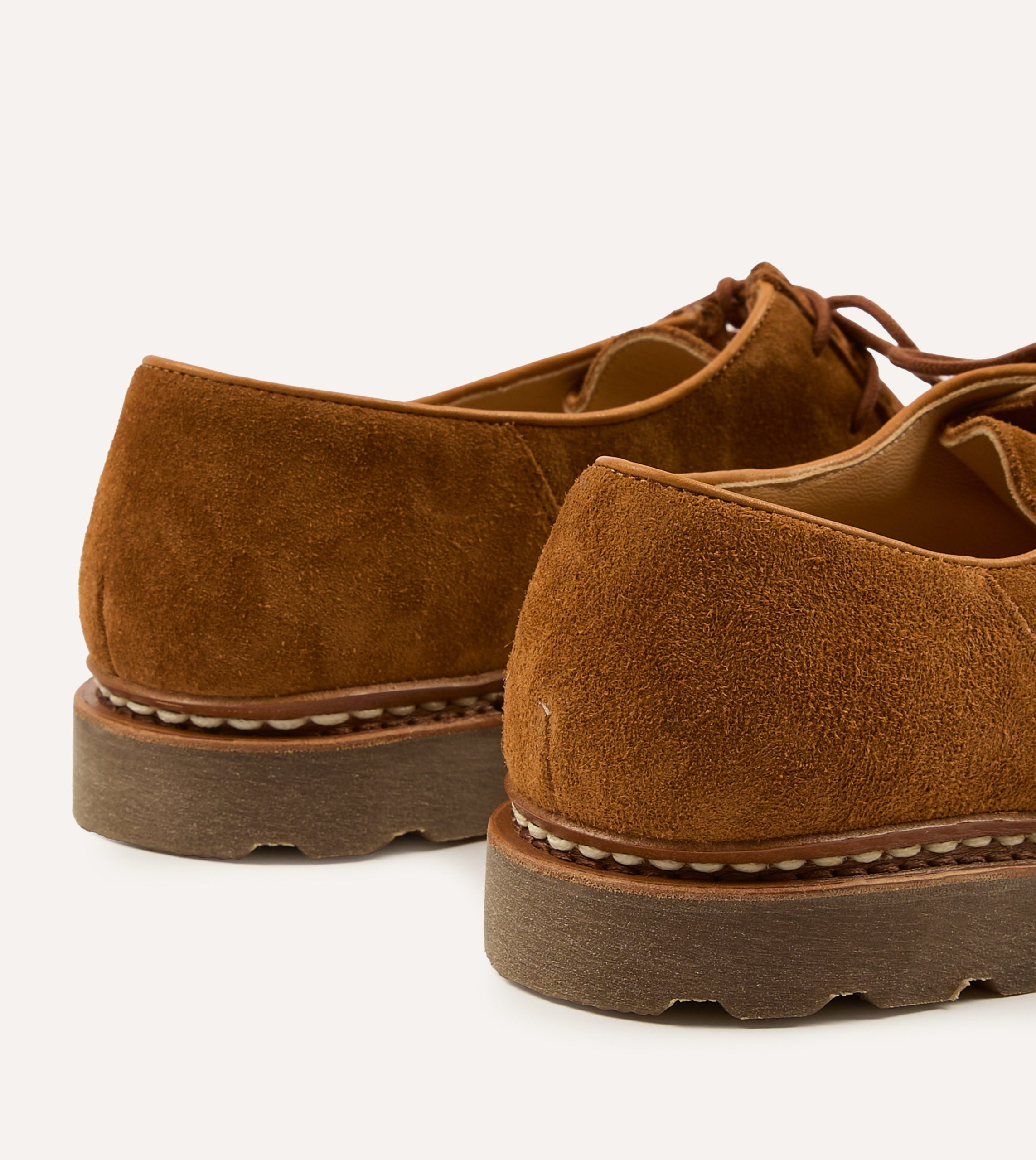 Paraboot Michael Whiskey Suede Derby Shoe - Image 5