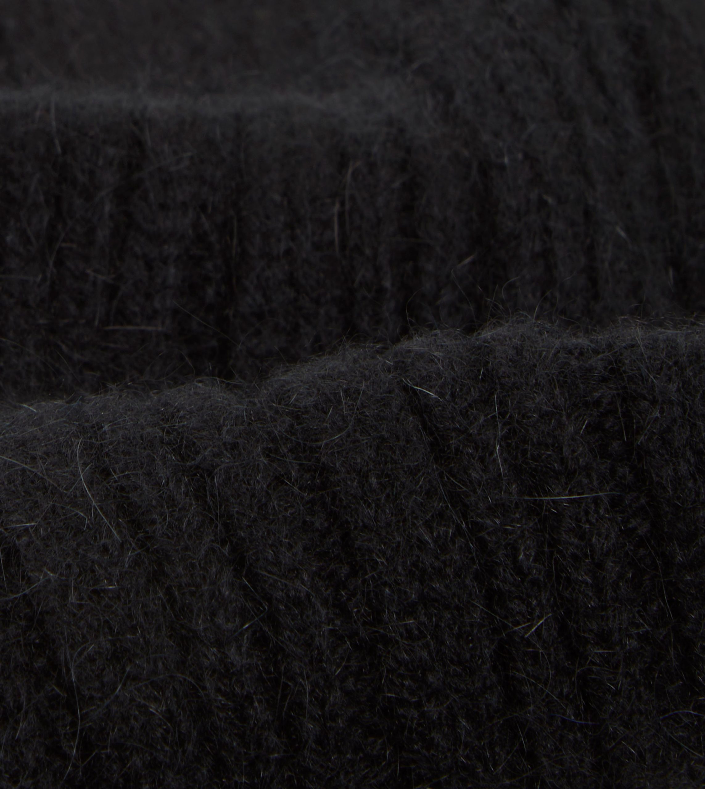 Black Geelongora Ribbed Knit Cap - Image 2