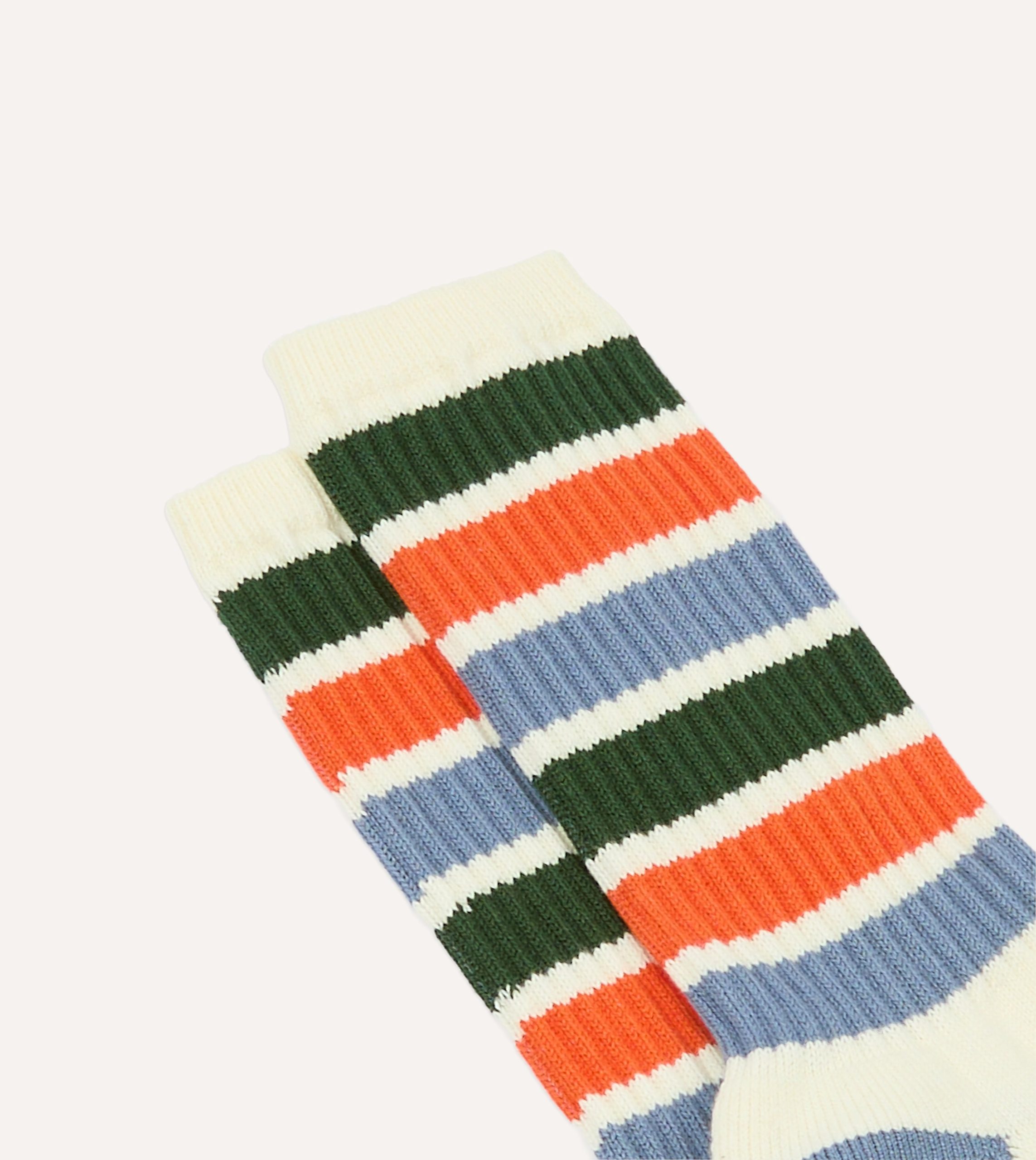 Drake's and New Balance Cotton Sports Sock - Image 3