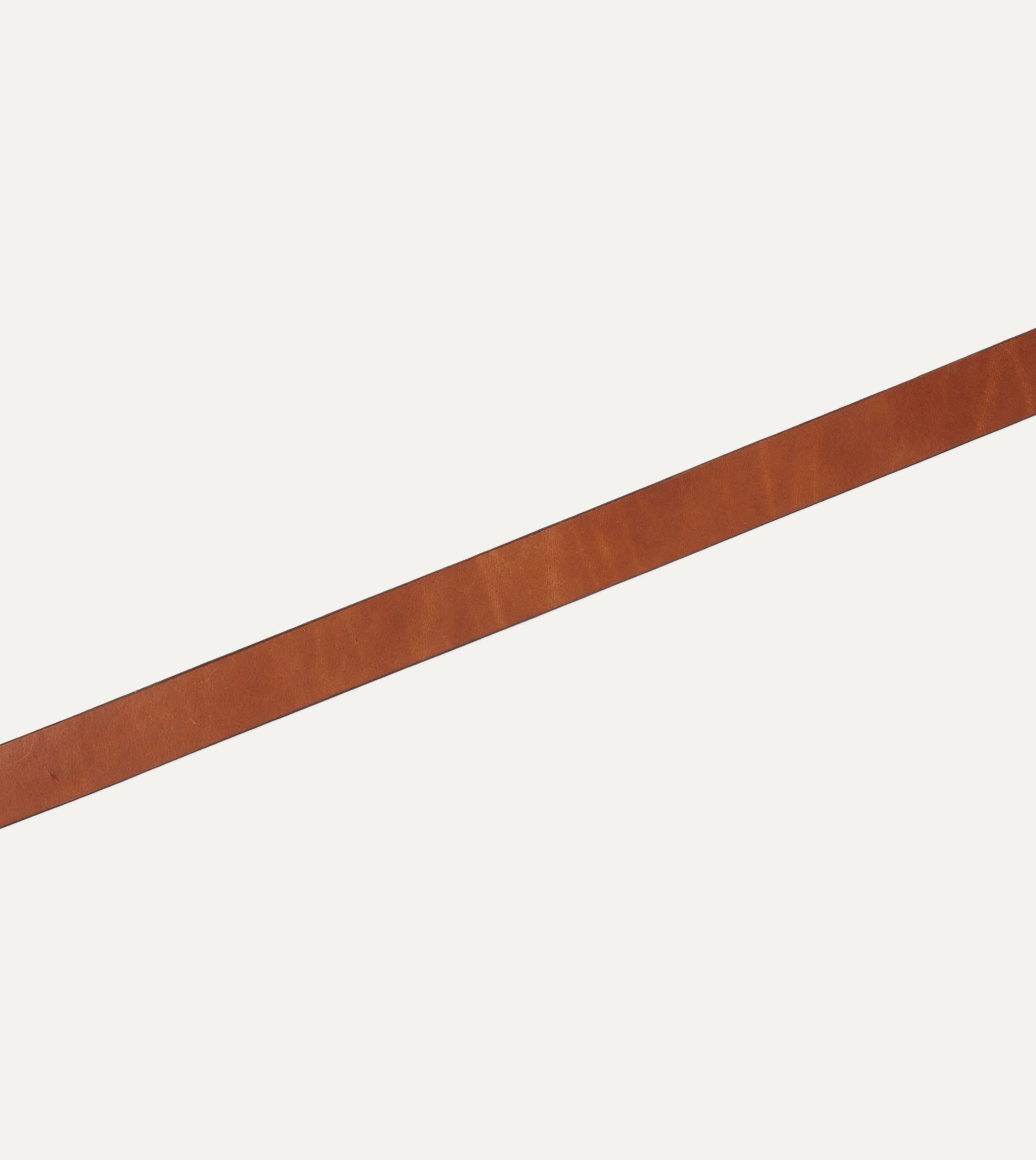 Yuketen Brown Ring Leather Belt - Image 3