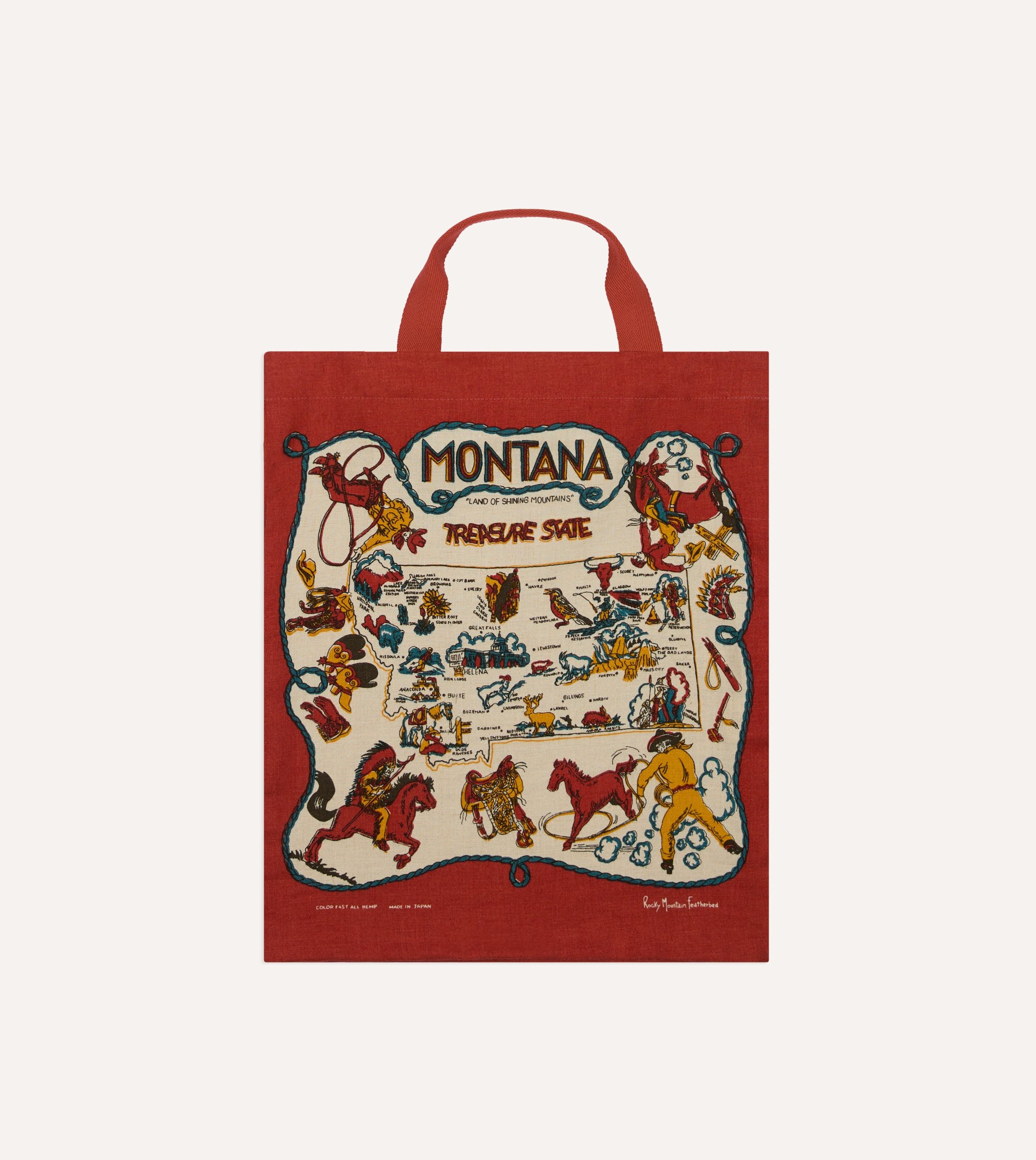 Rocky Mountain Featherbed Montana Tote Bag
