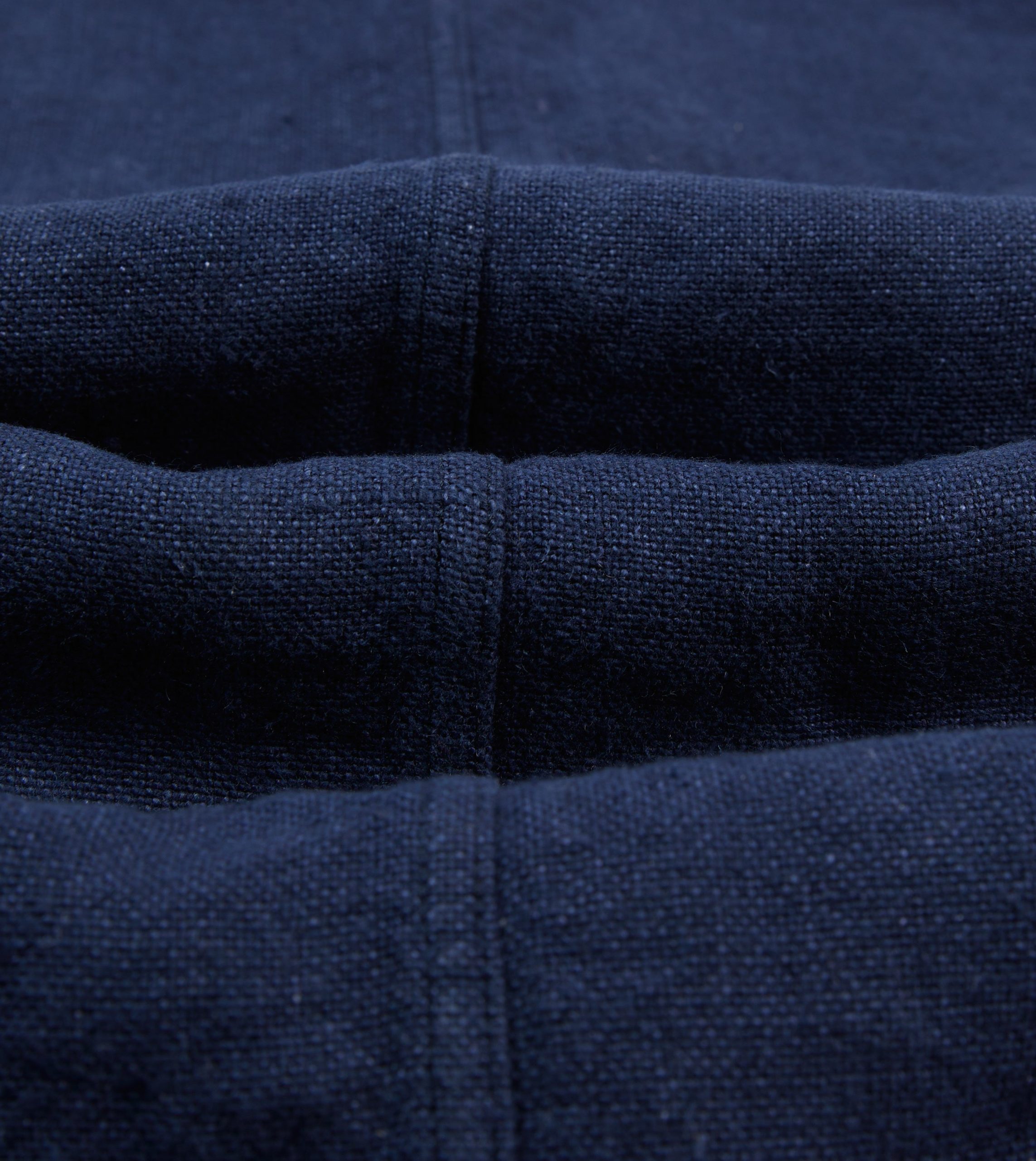 Navy Linen Five-Pocket Chore Jacket - Image 2