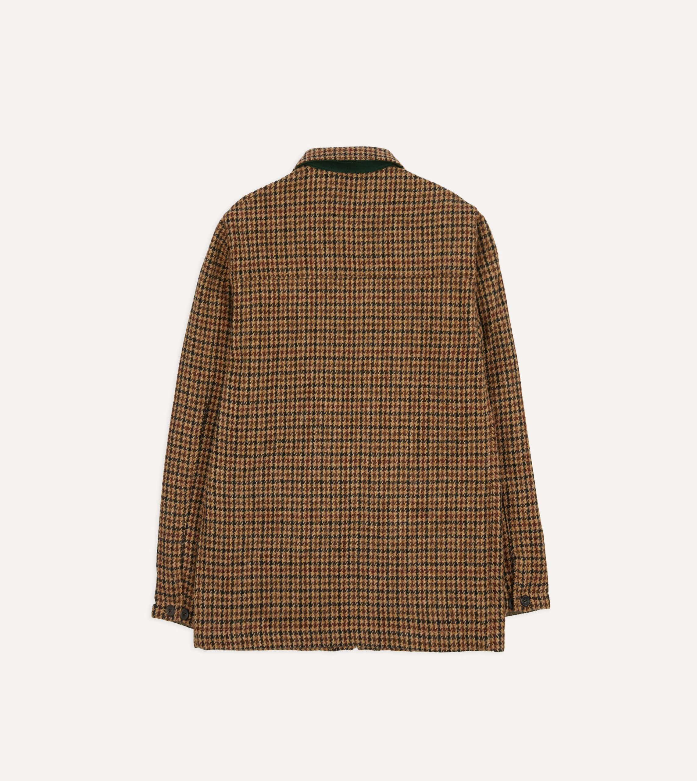 Houndstooth Check Harris Tweed Donkey Jacket - Image 10