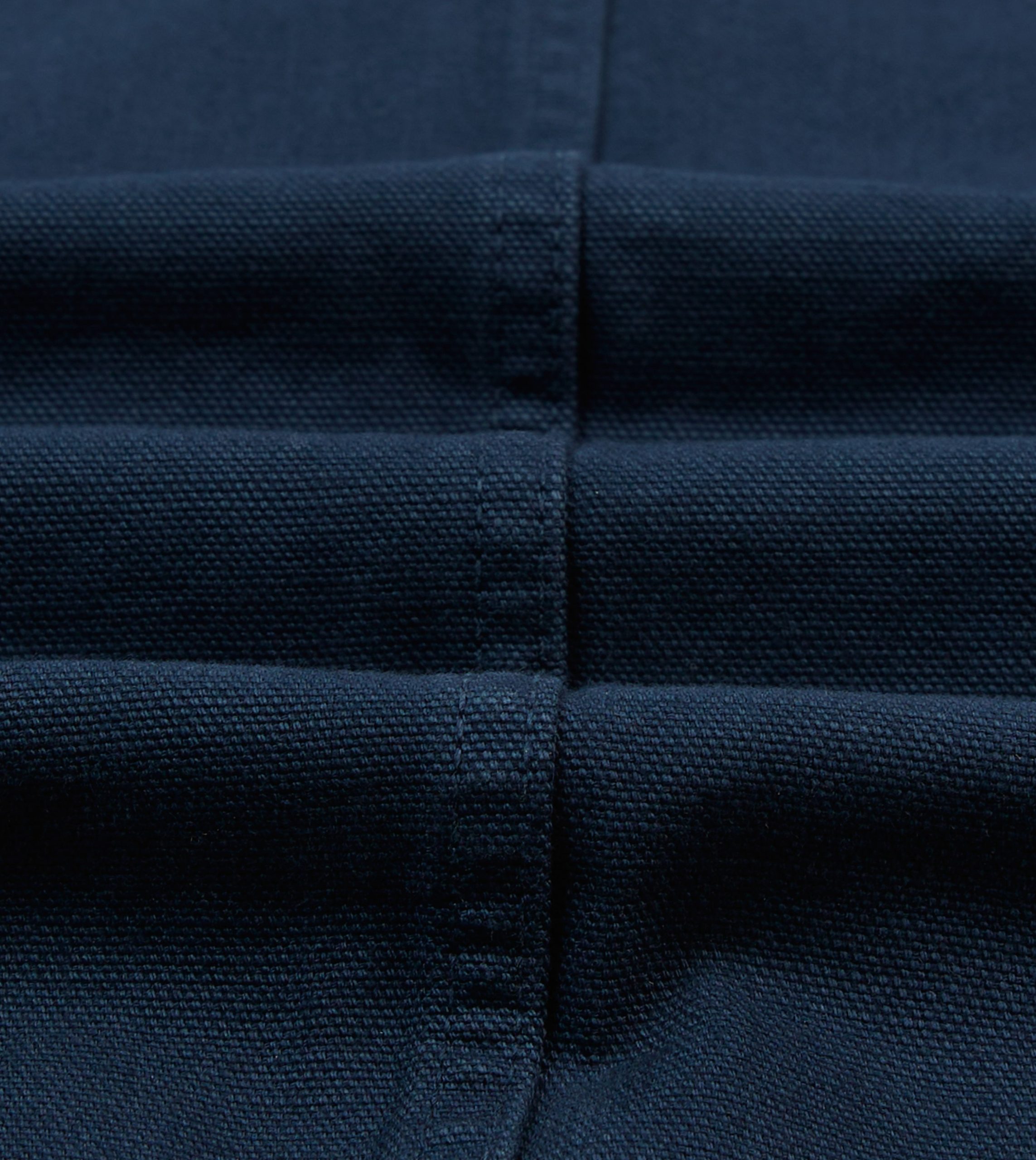 Navy Cotton Canvas Work Jacket - Image 2