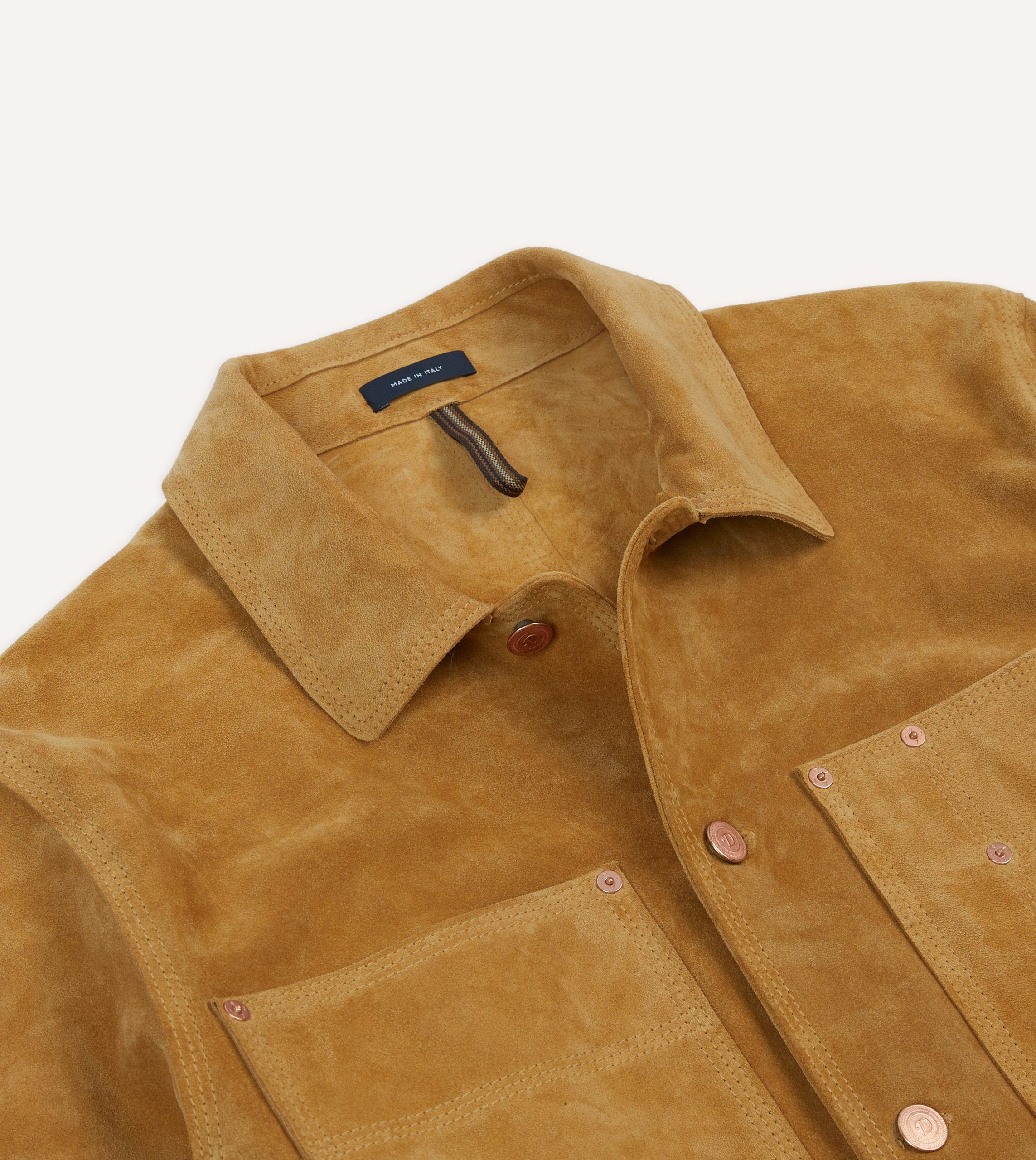Sand Suede Welder Jacket - Image 3