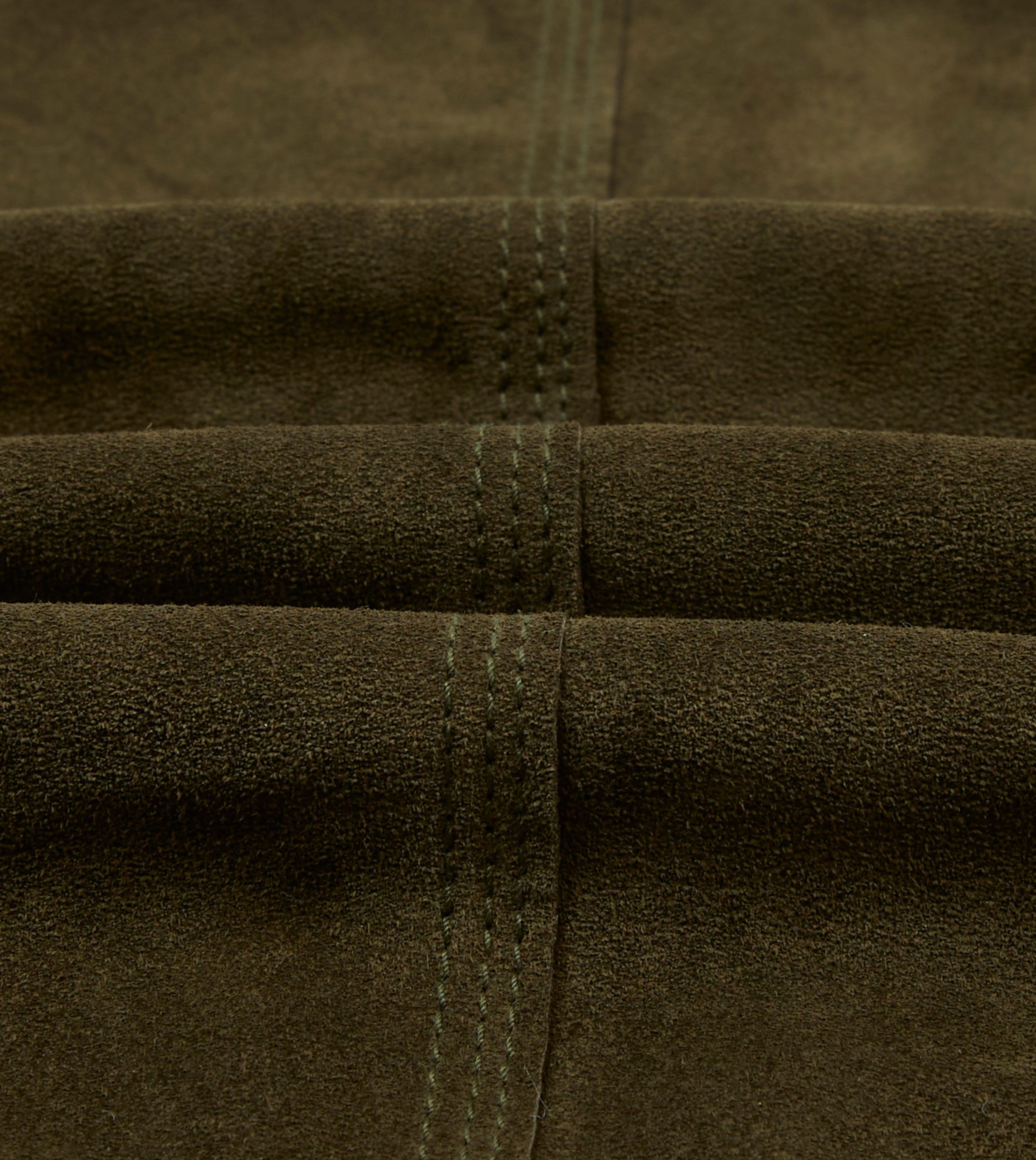 Olive Suede Welder Jacket - Image 2
