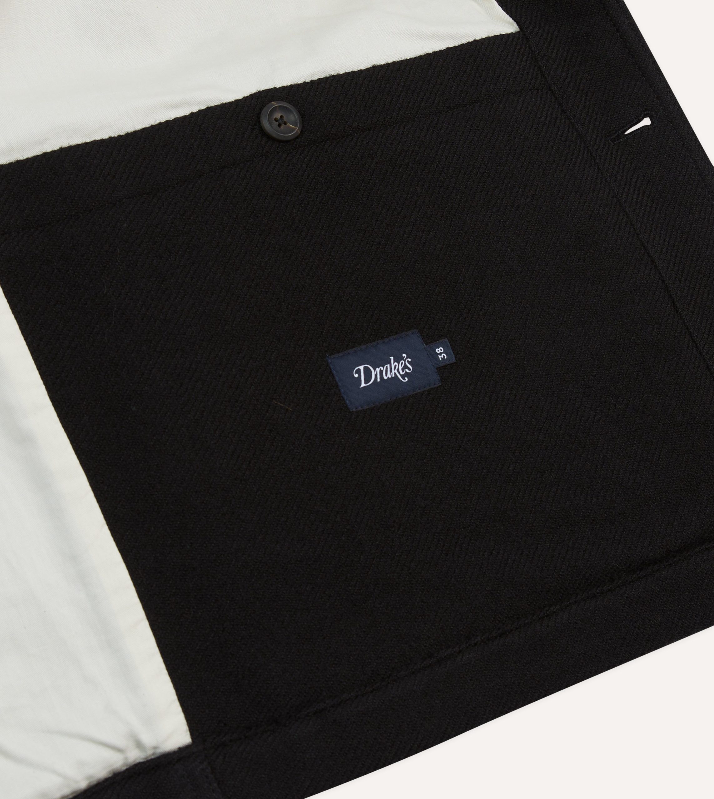 Black Wool Donkey Jacket - Image 6