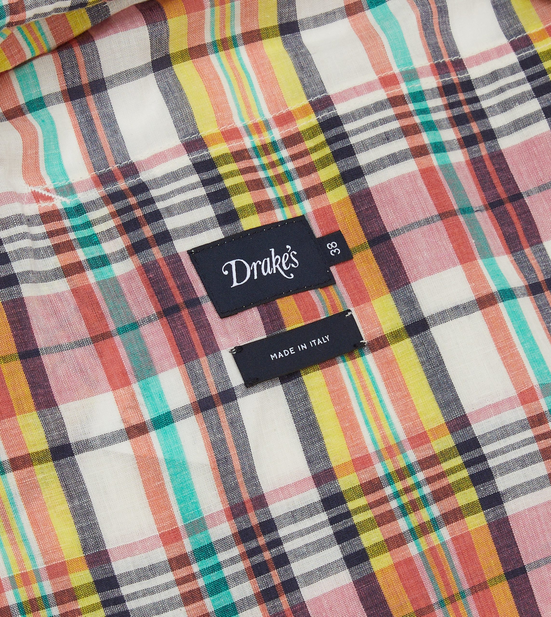 Waxed Madras Cotton Surf Cagoule - Image 6