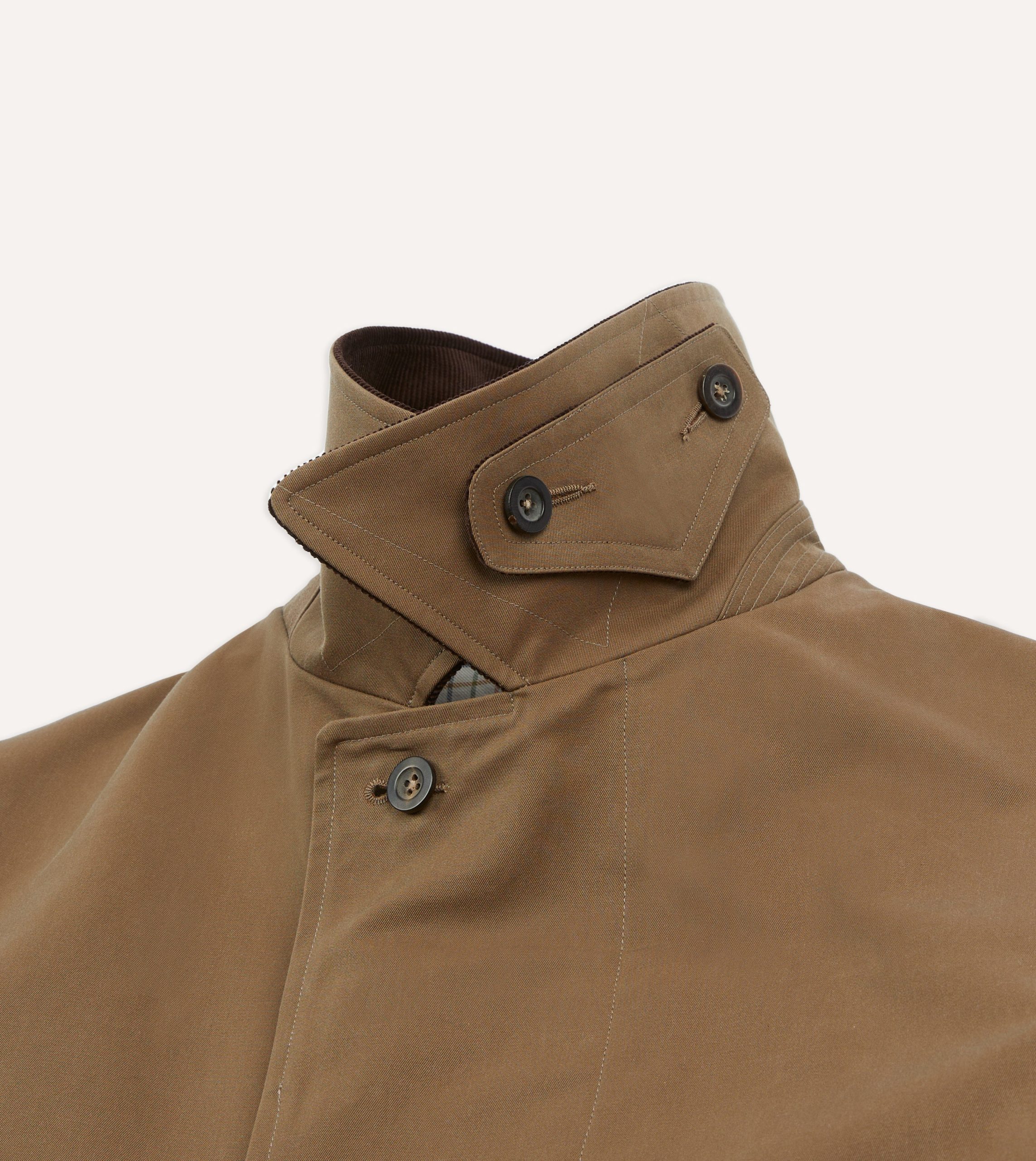 Drake's for Permanent Style Tan Rider's Raincoat - Image 5