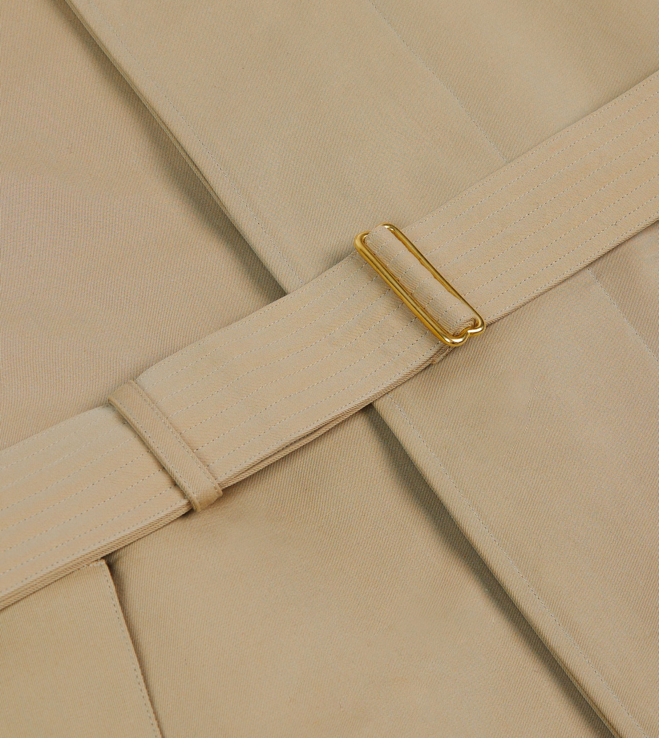 Drake's for Permanent Style Beige Rider's Raincoat - Image 9