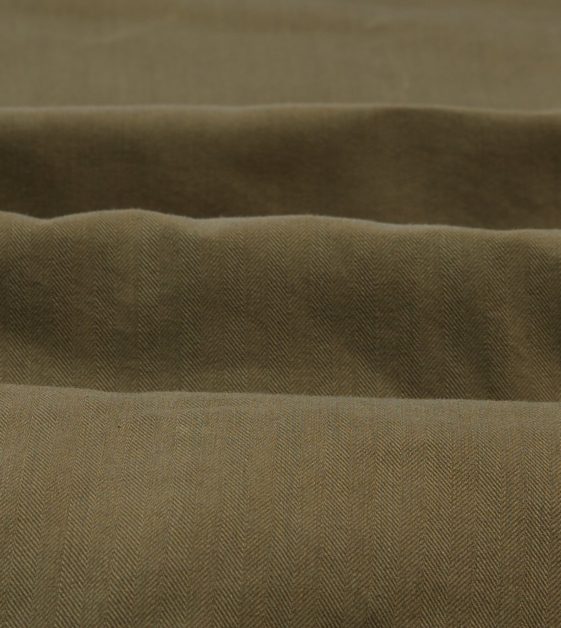 Olive Green Waxed Cotton Canvas Chasseur Jacket - Image 2