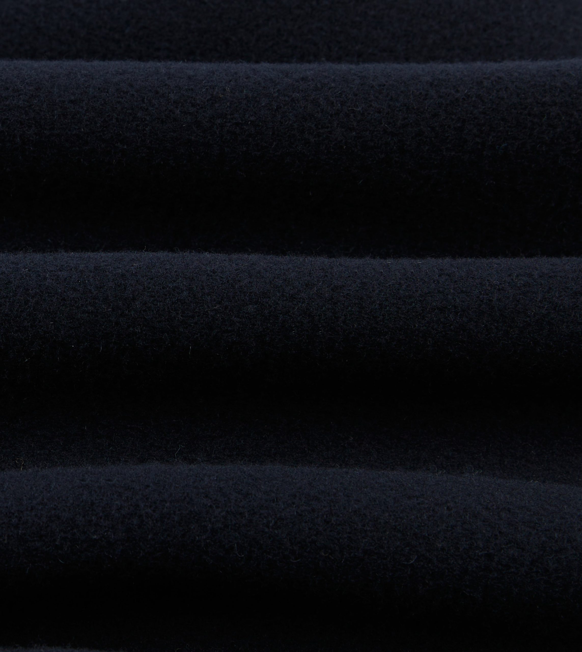 Navy Wool Double-Breasted Peacoat - Image 2