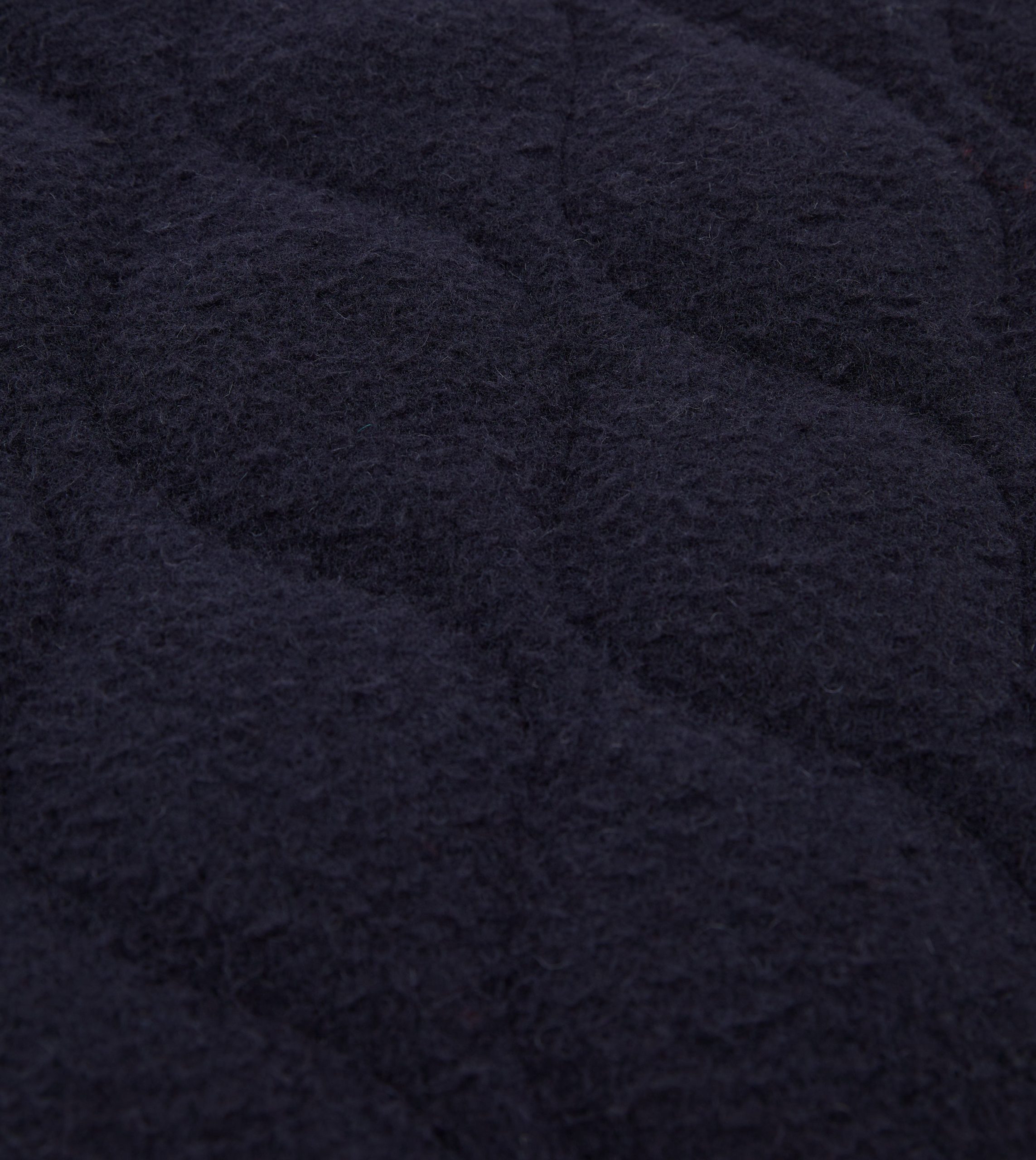 Navy Quilted Casentino Snap Vest - Image 2