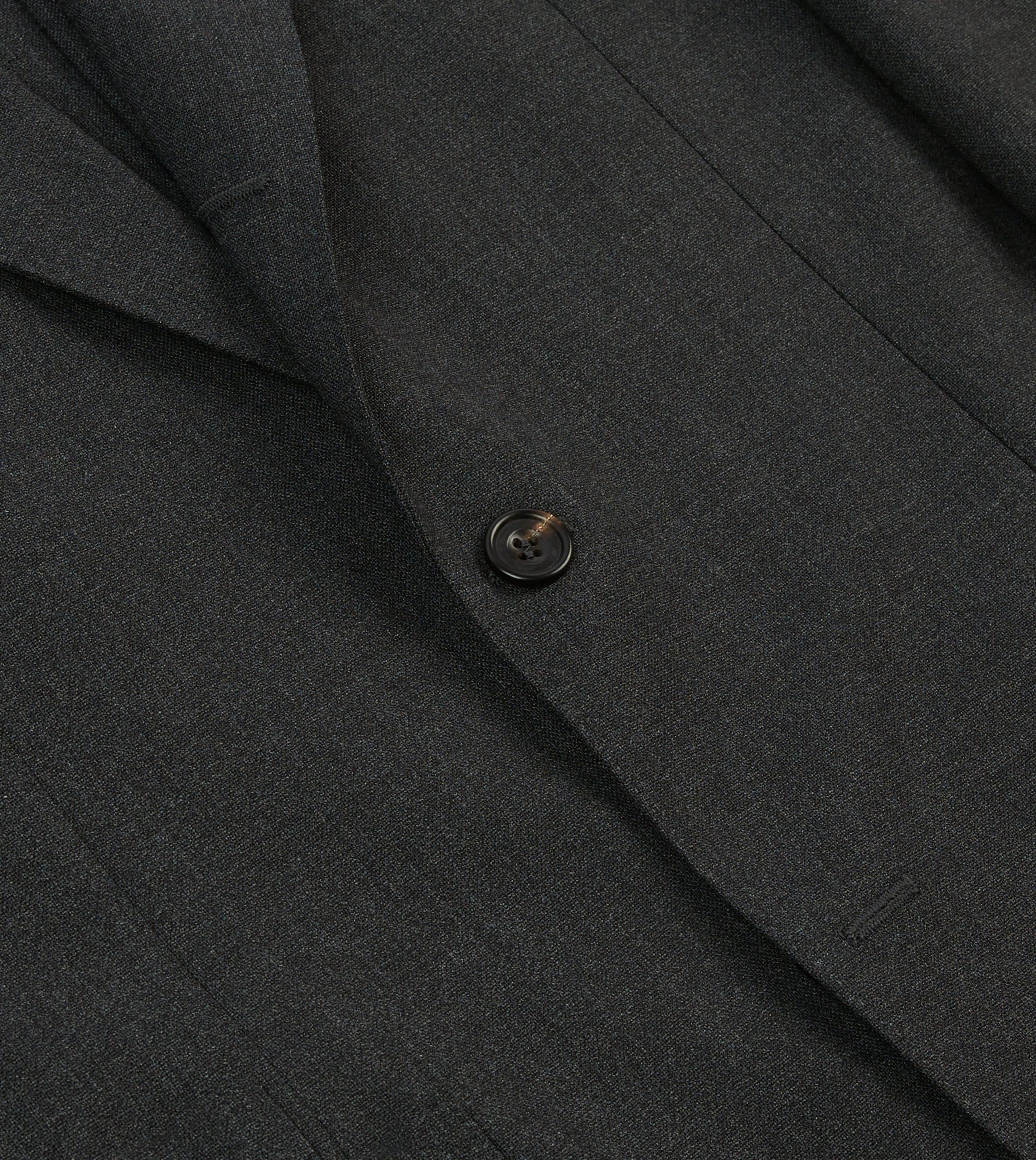 Charcoal Tropical Wool Tailored Jacket - Image 5