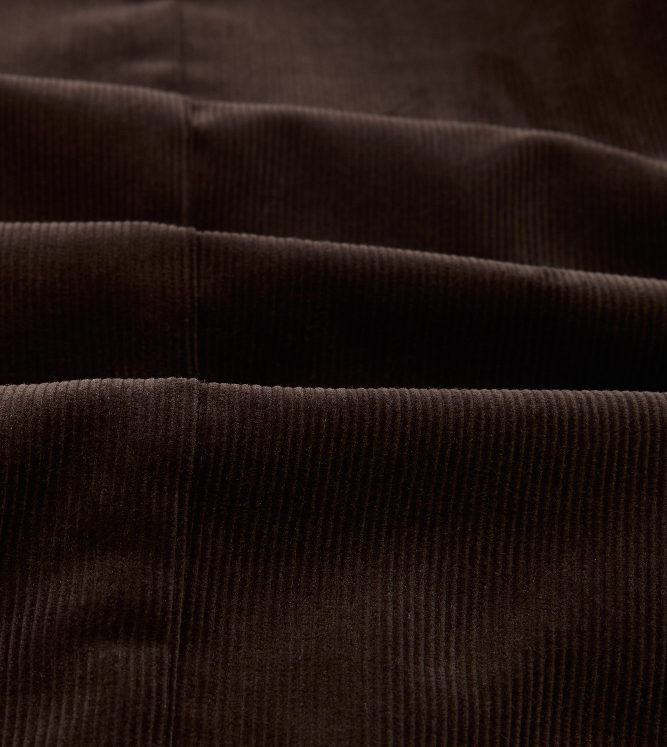 Brown Mid-Wale Cotton Corduroy Tailored Jacket - Image 2