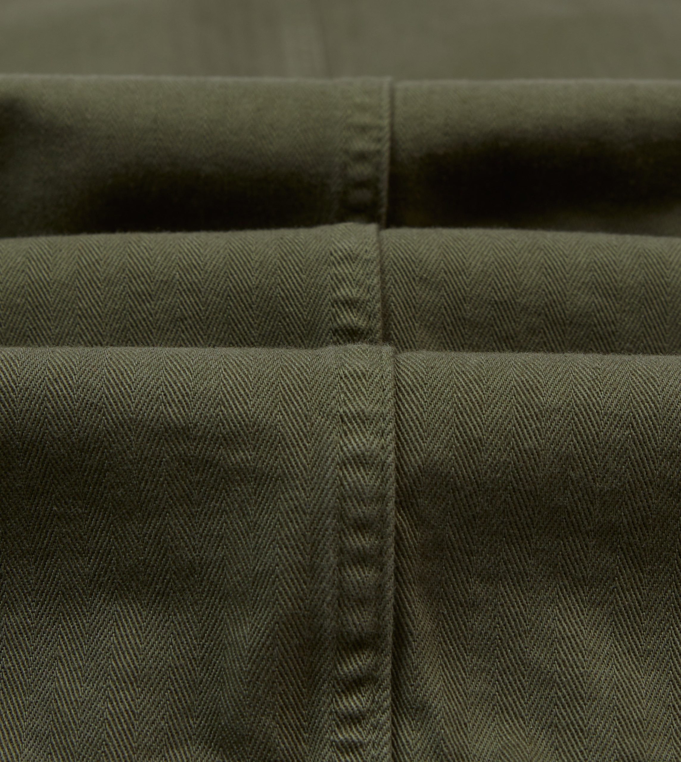 Olive Herringbone Cotton Games Blazer Mk. I - Image 2