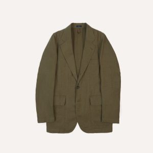 Olive Antique Linen Games Blazer Mk. I