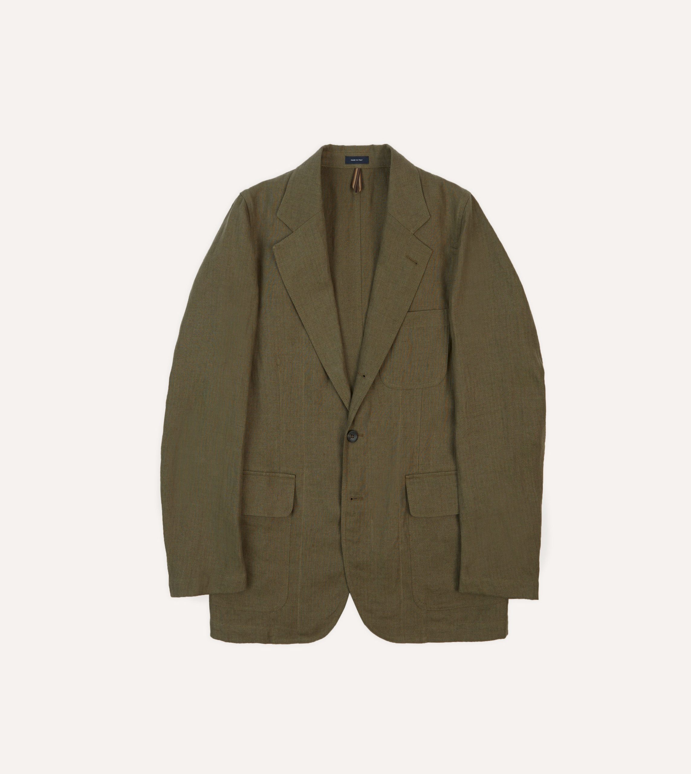 Olive Antique Linen Games Blazer Mk. I