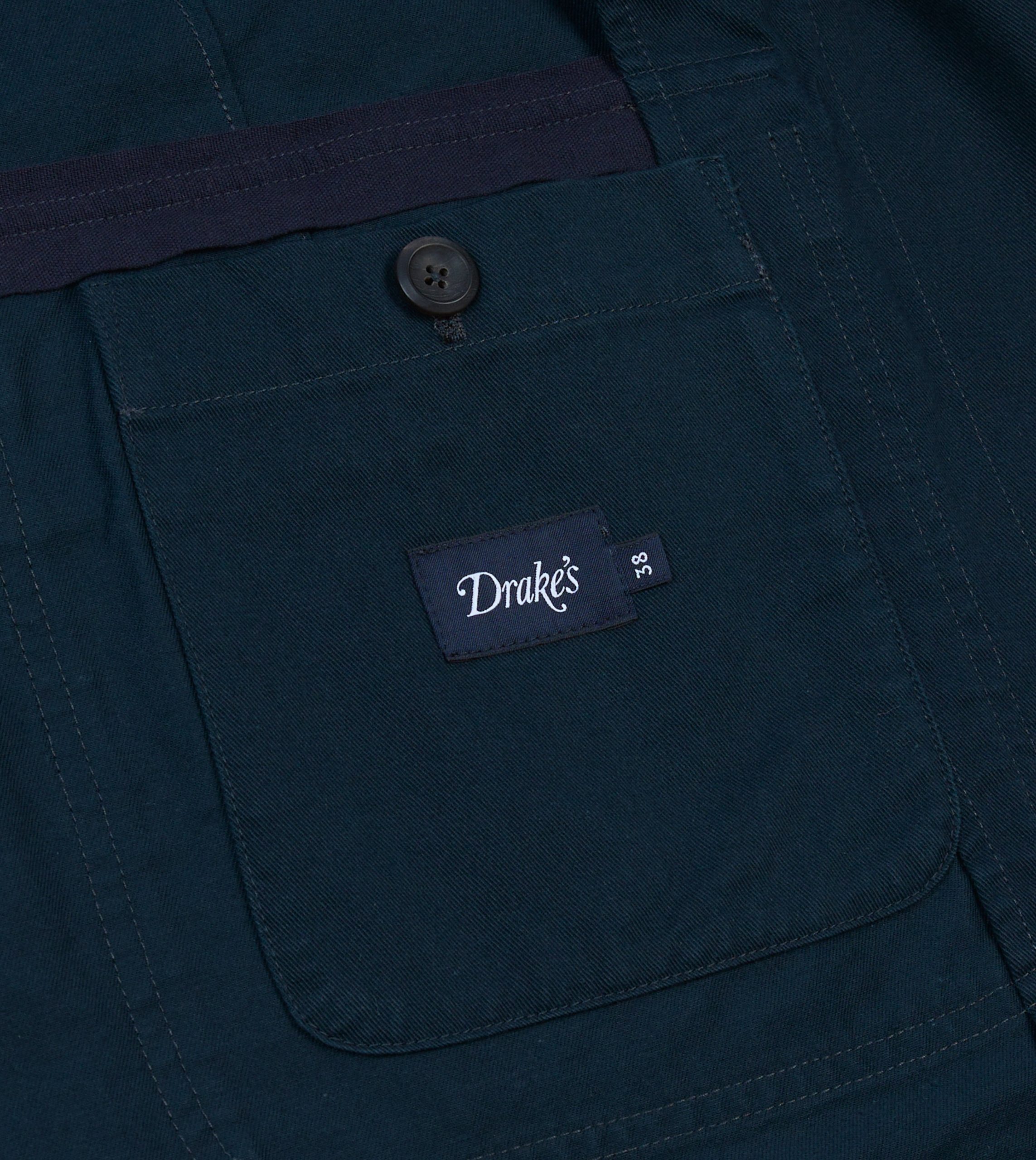 Navy Vintage Wash Cotton Games Blazer Mk. I - Image 7