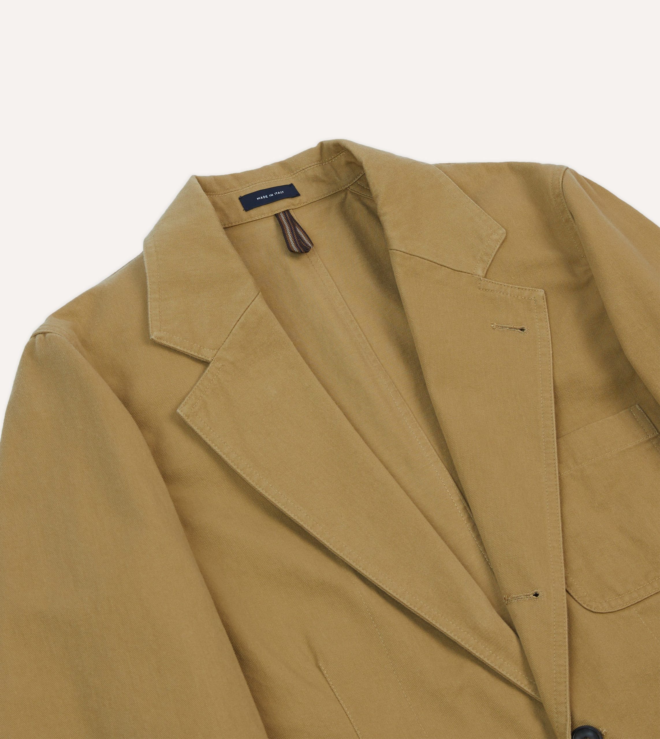 Sand Vintage Wash Cotton Games Blazer Mk. I - Image 3