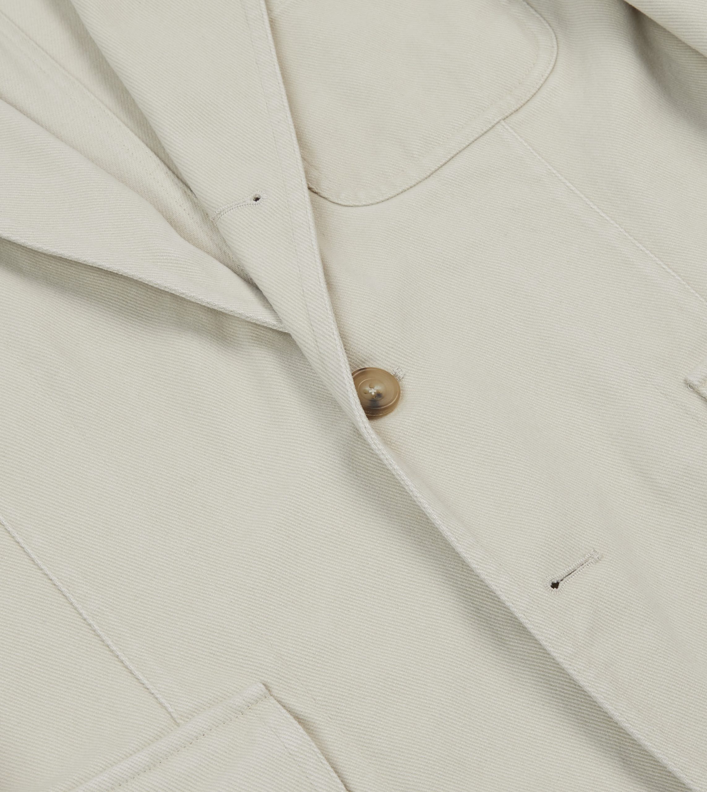 Ecru Heavy Cotton Twill Games Blazer Mk. I - Image 5