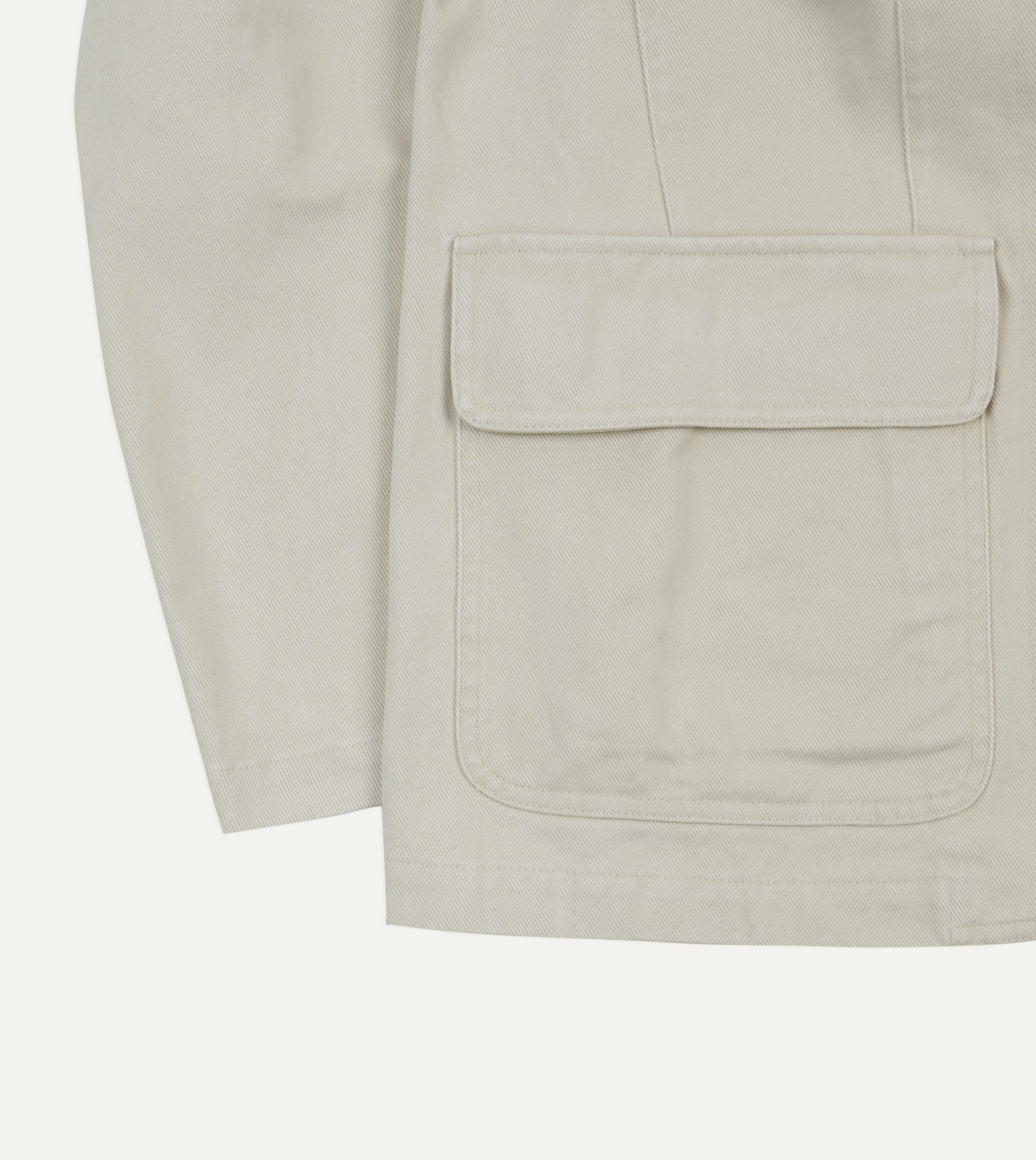 Ecru Heavy Cotton Twill Games Blazer Mk. I - Image 6