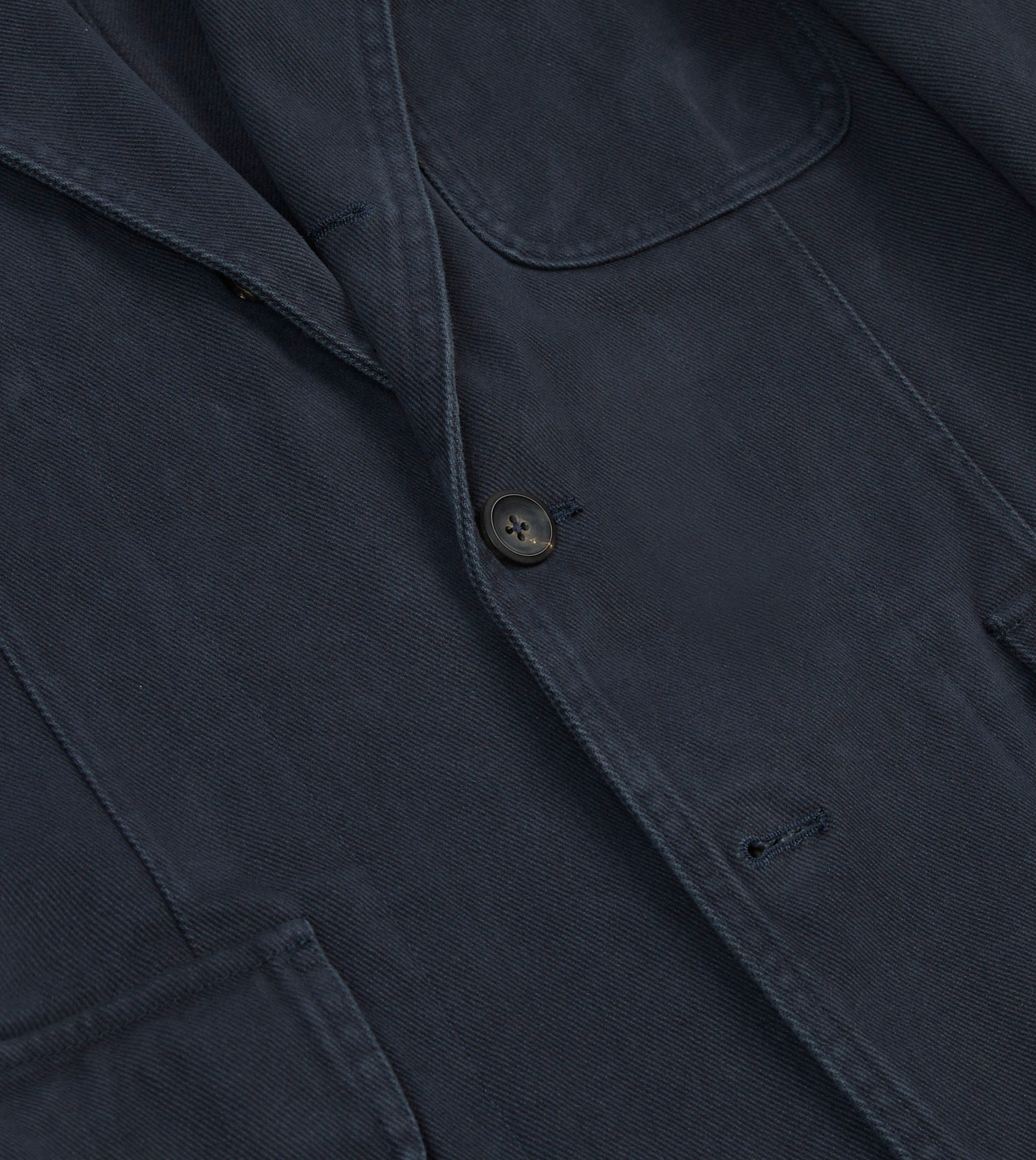 Dark Navy Heavy Cotton Twill Games Blazer Mk. I - Image 5