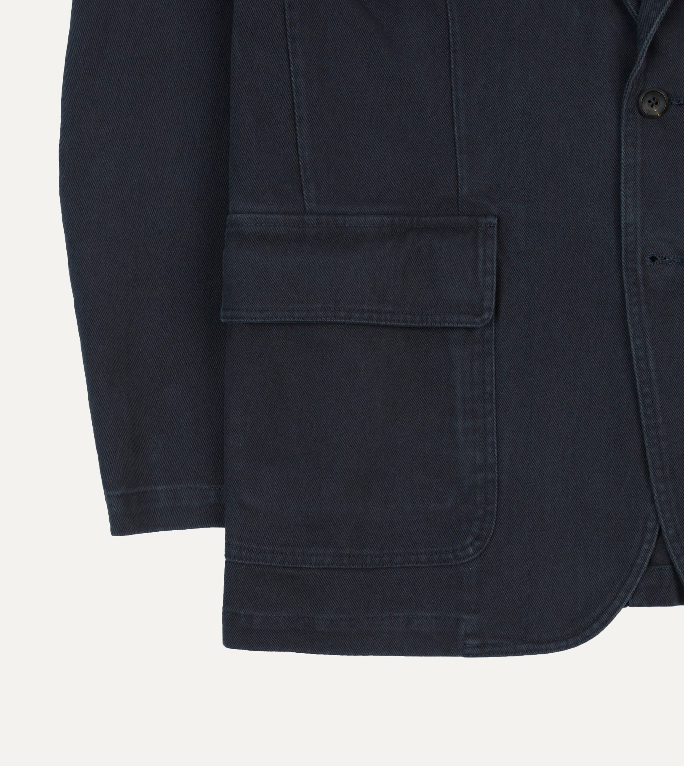 Dark Navy Heavy Cotton Twill Games Blazer Mk. I - Image 6