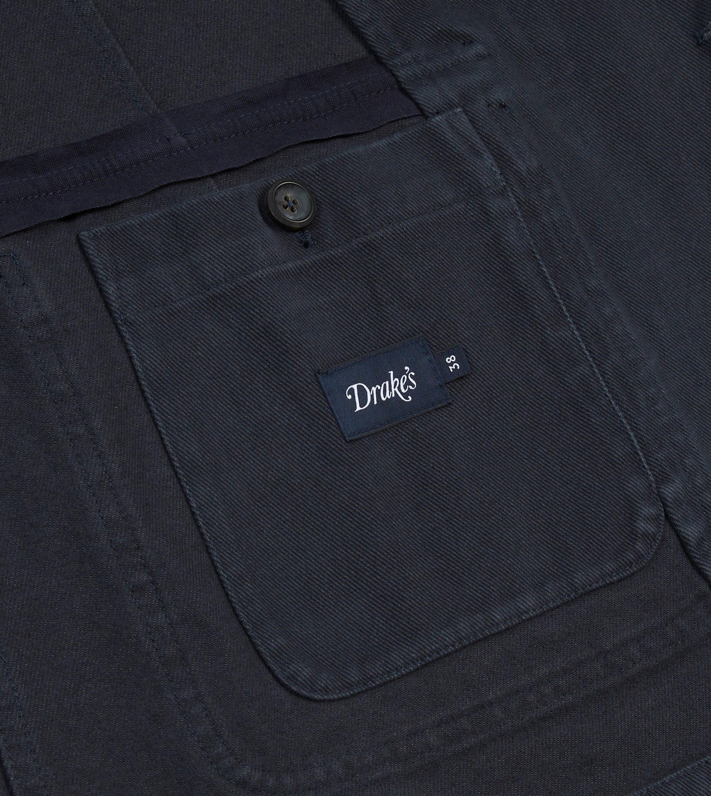 Dark Navy Heavy Cotton Twill Games Blazer Mk. I - Image 7