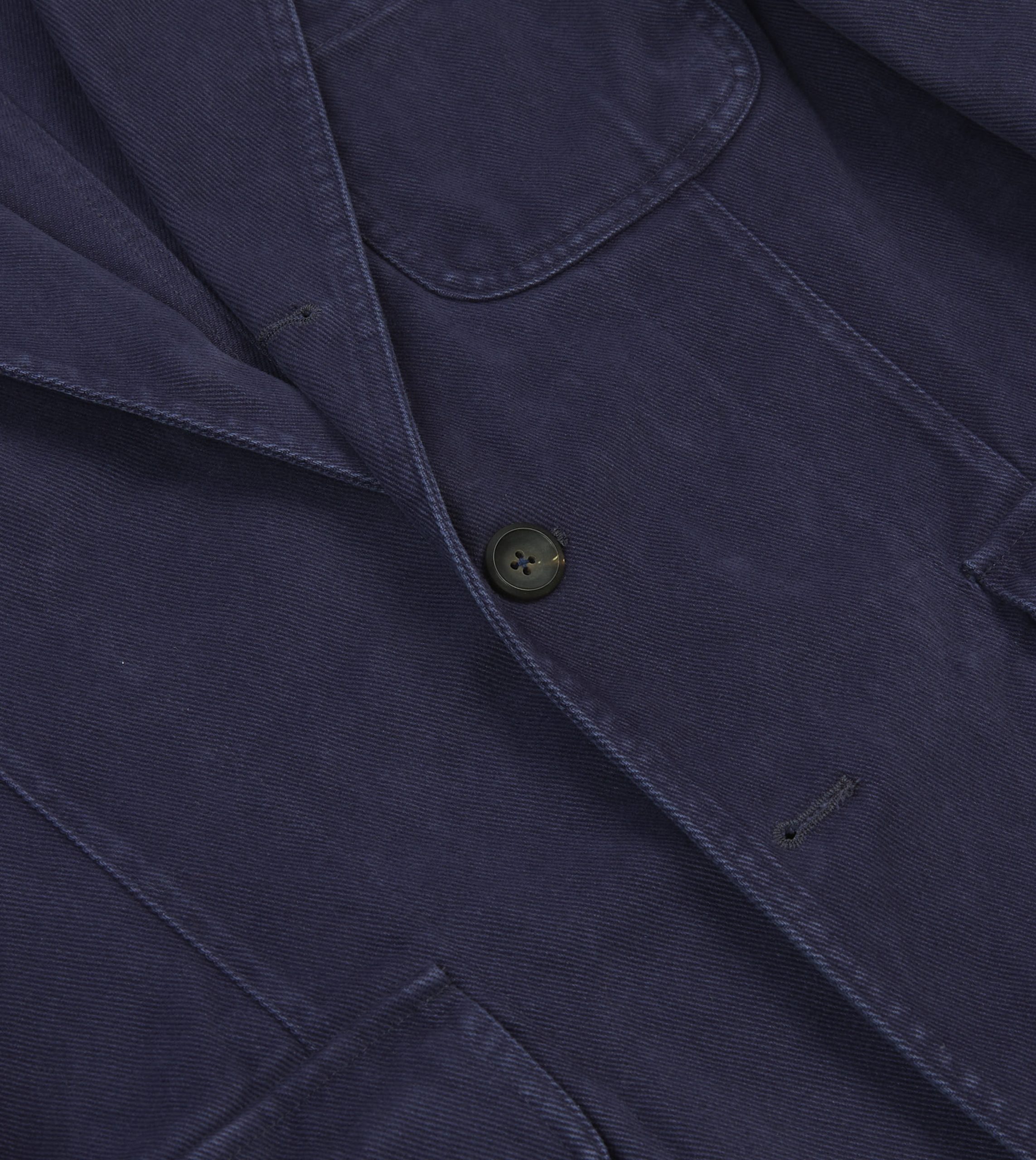 Indigo Heavy Cotton Twill Games Blazer Mk. I - Image 5
