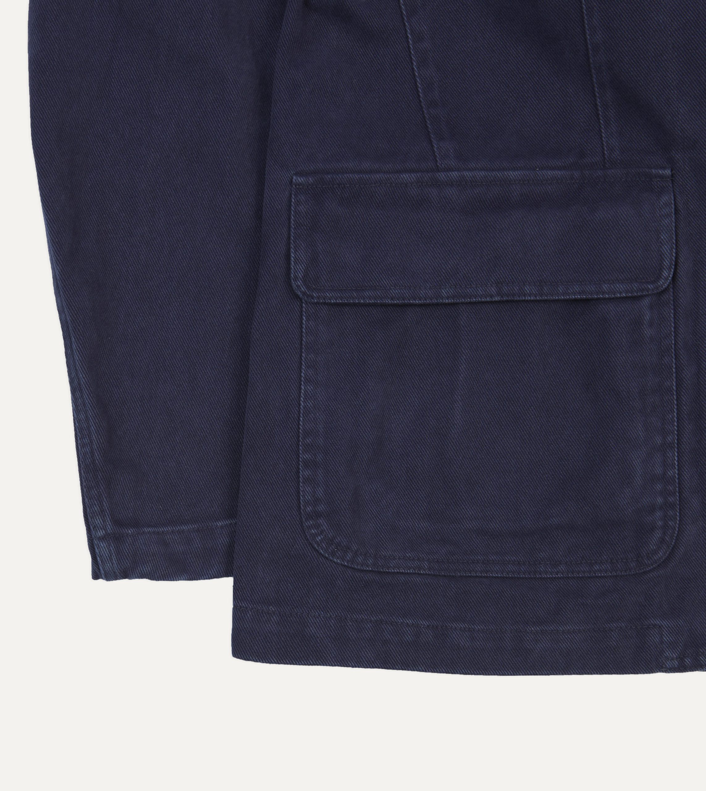 Indigo Heavy Cotton Twill Games Blazer Mk. I - Image 6