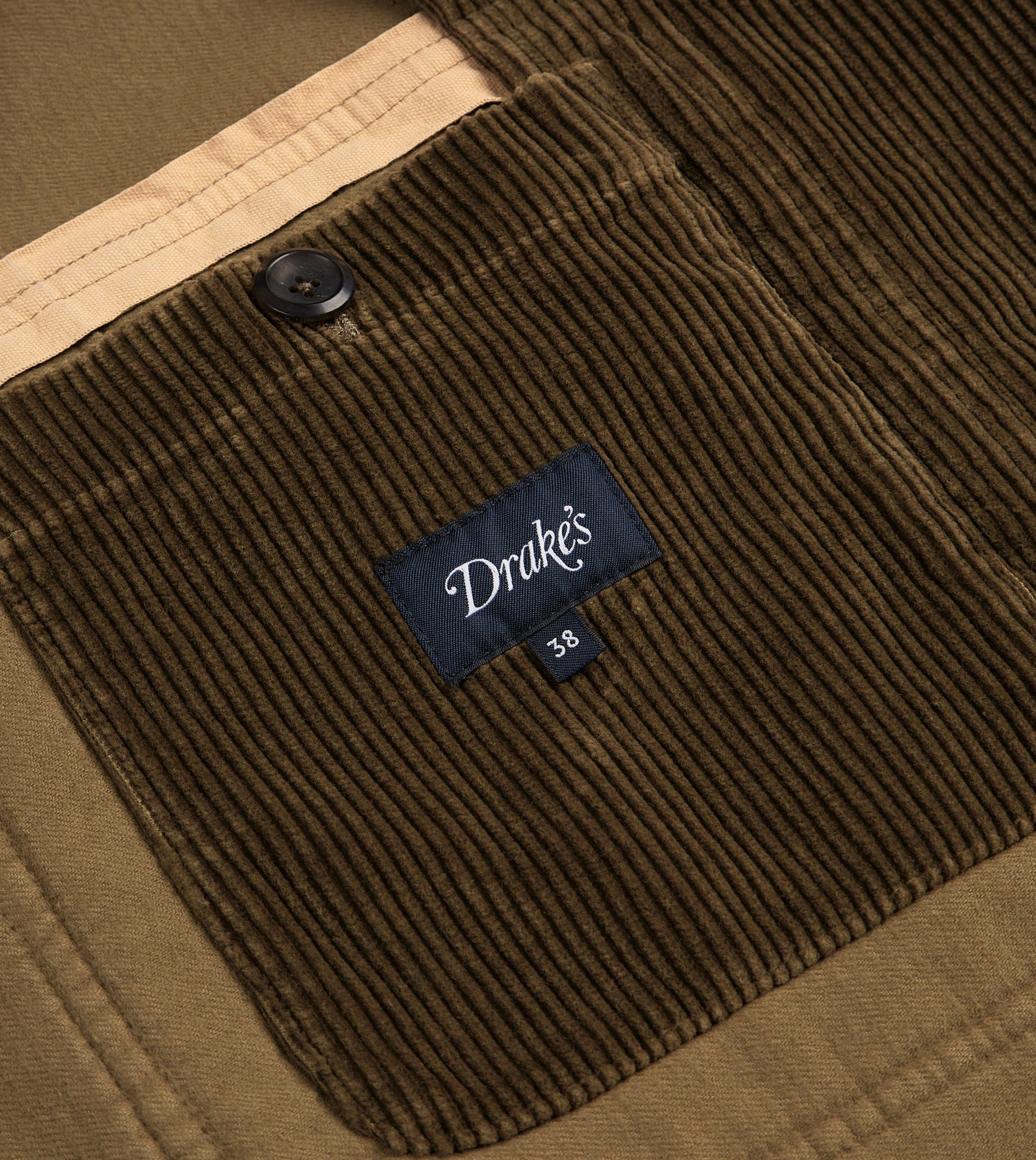 Olive Cotton Corduroy Games Blazer Mk. I - Image 5