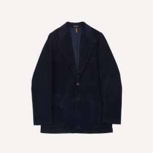 Navy Cotton Corduroy Field Games Blazer